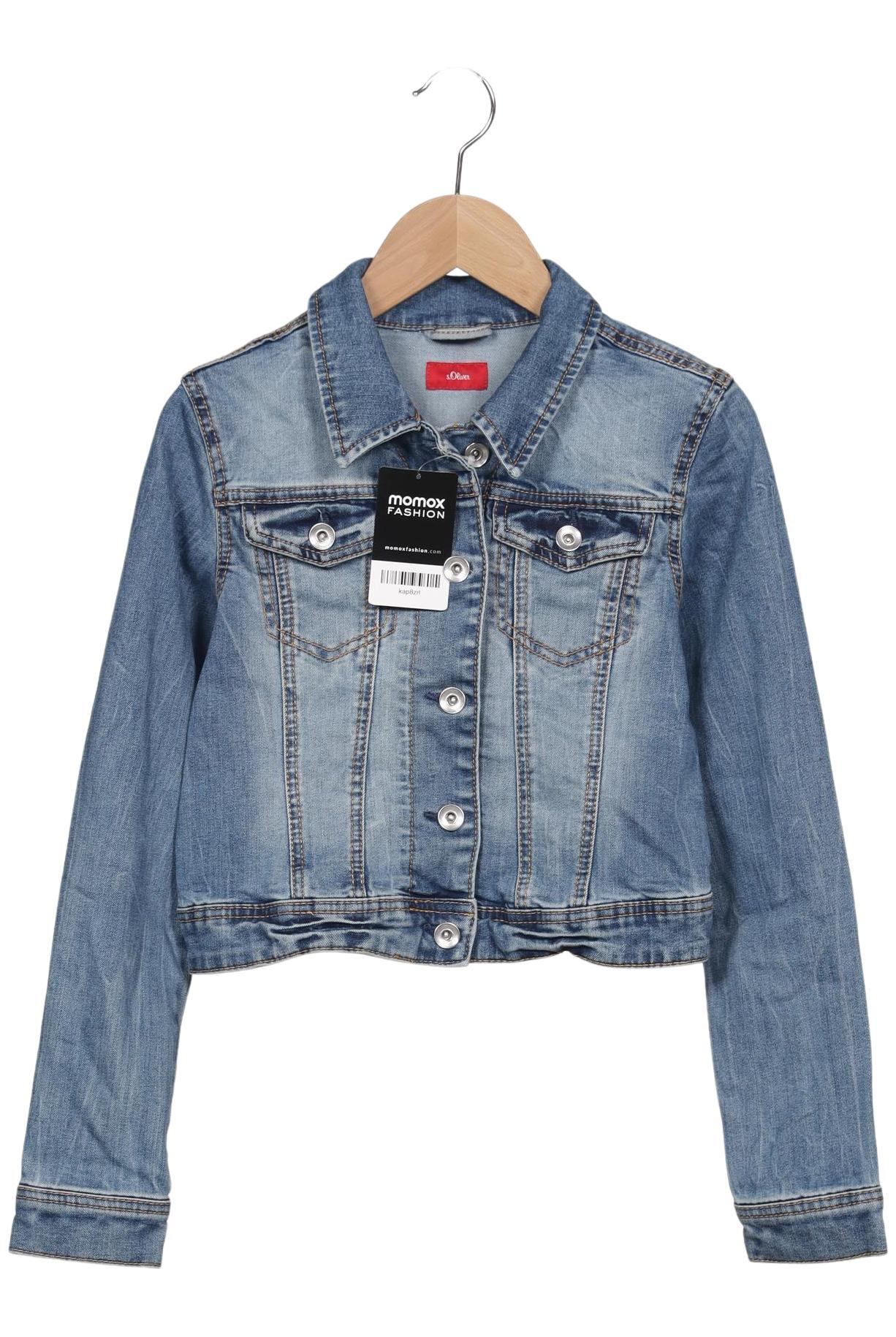 

s.Oliver Damen Jacke, blau, Gr. 38