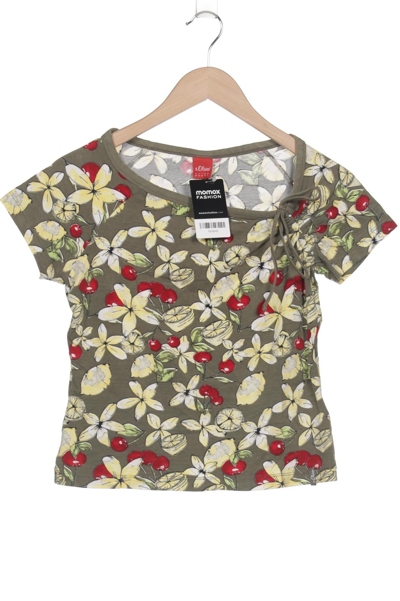 

s.Oliver Damen T-Shirt, grün, Gr. 38