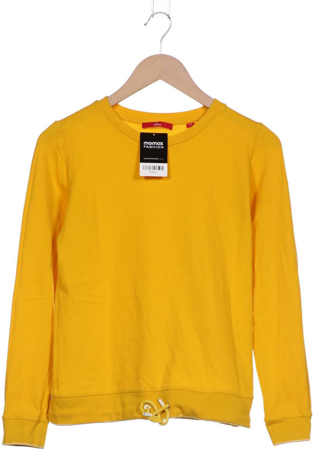 

s.Oliver Damen Sweatshirt, gelb
