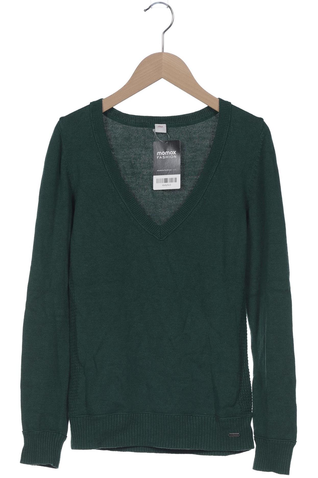 

s.Oliver Damen Pullover, grün
