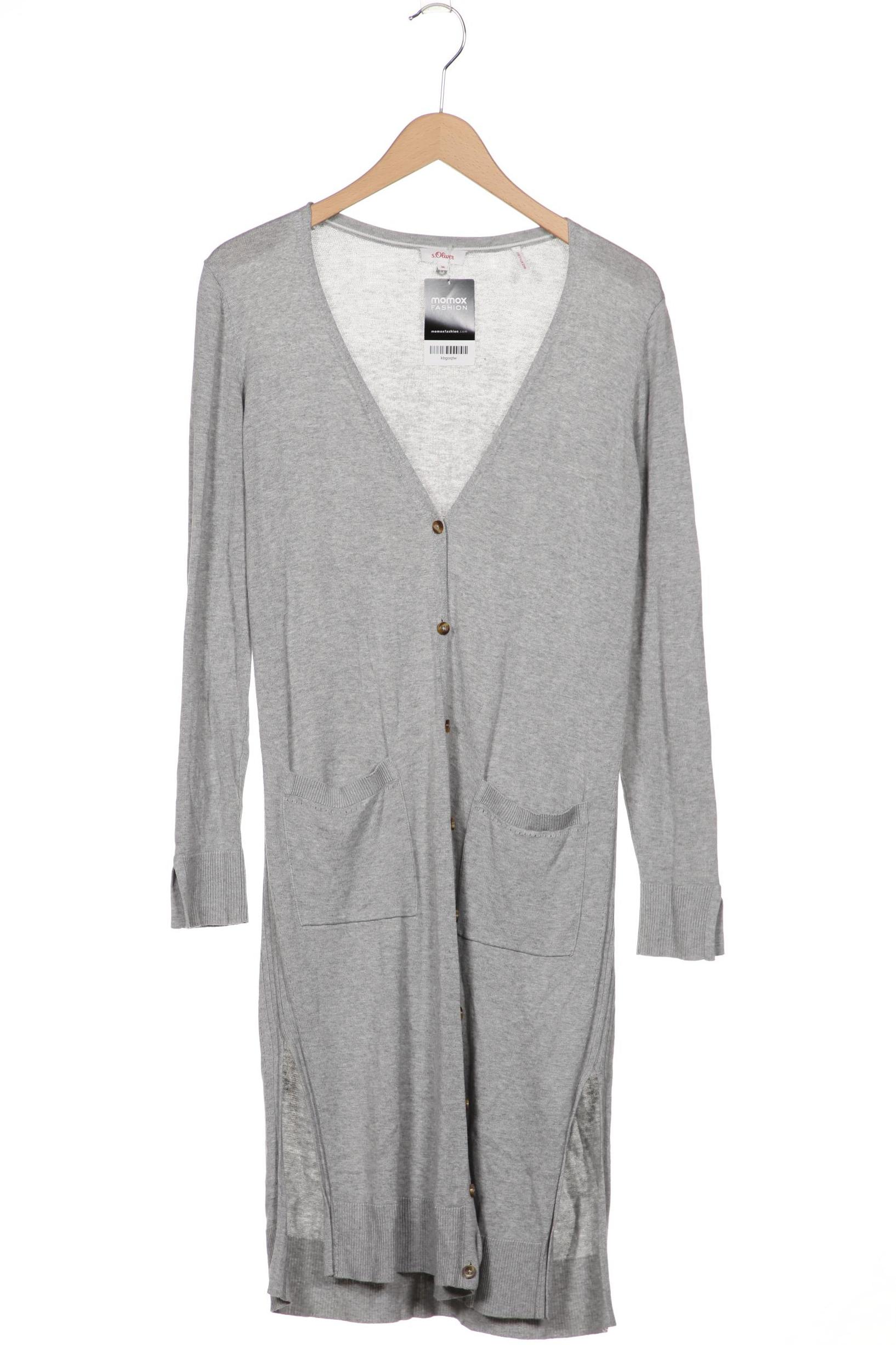 

s.Oliver Damen Strickjacke, grau