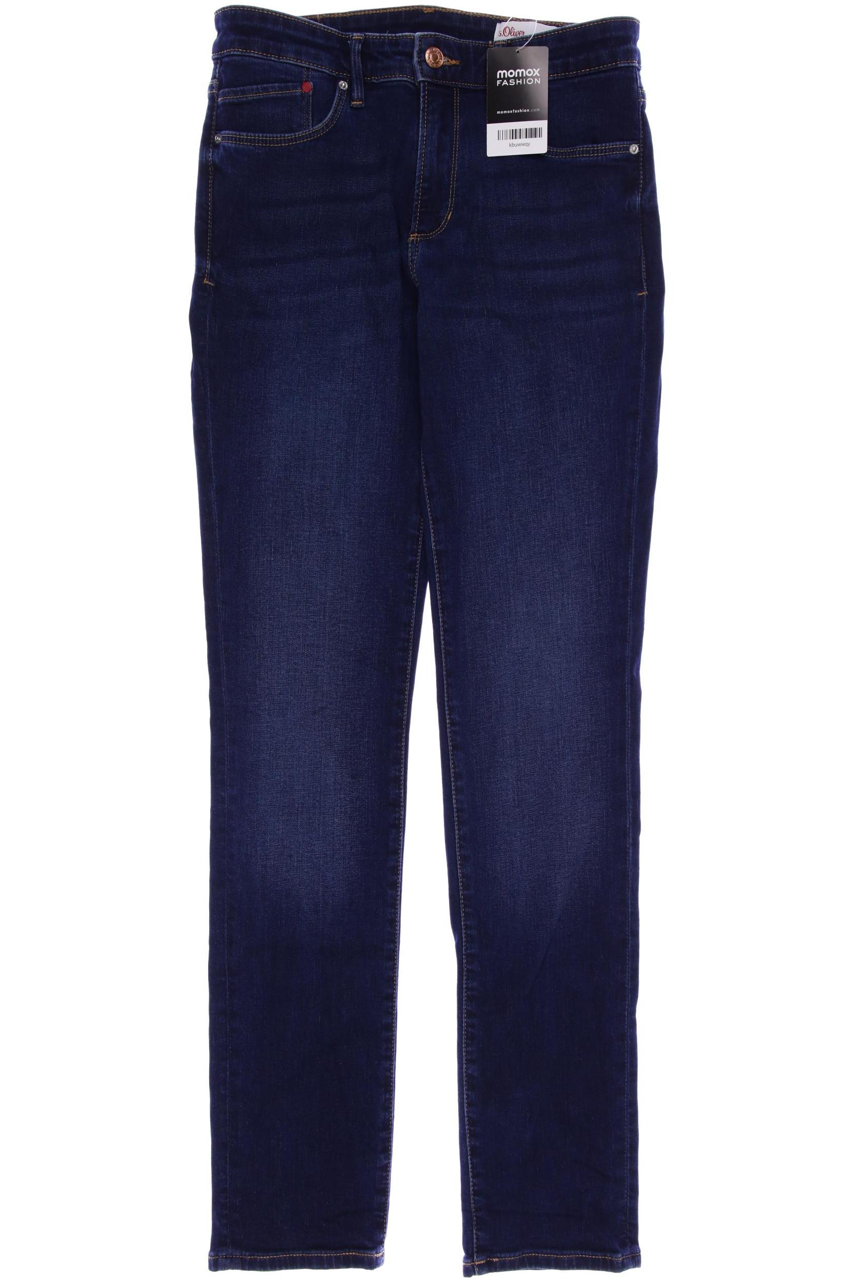 

s.Oliver Damen Jeans, marineblau