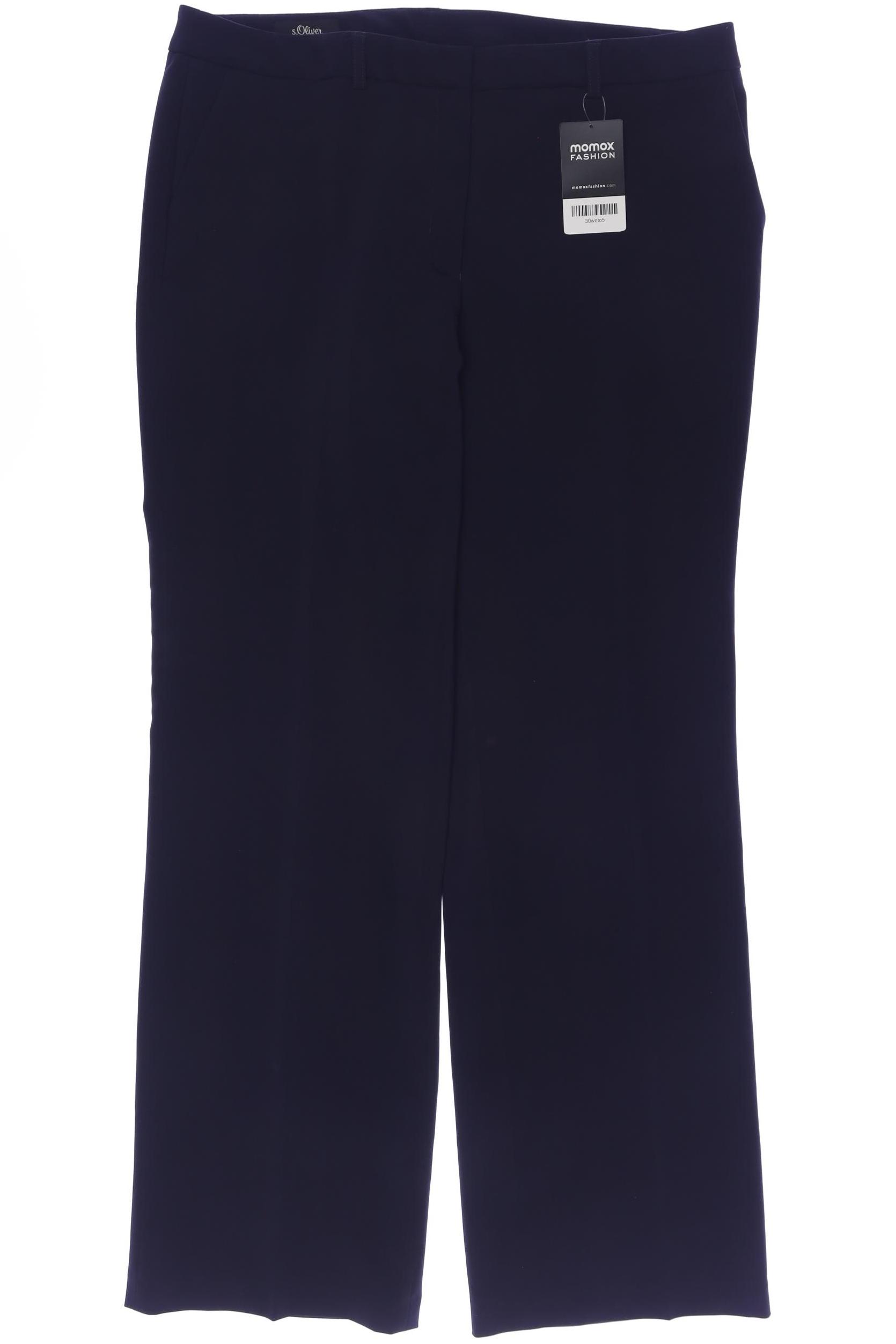 

s.Oliver Damen Stoffhose, marineblau, Gr. 42