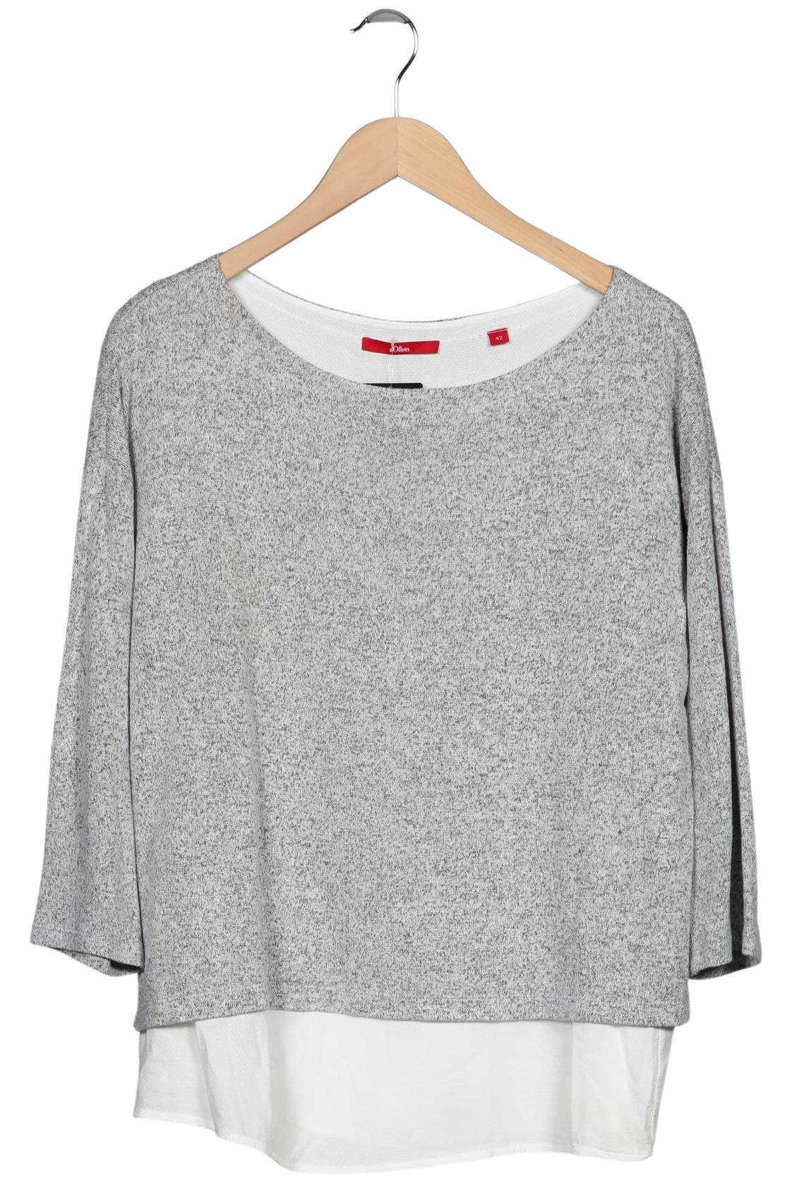

s.Oliver Damen Pullover, grau, Gr. 42