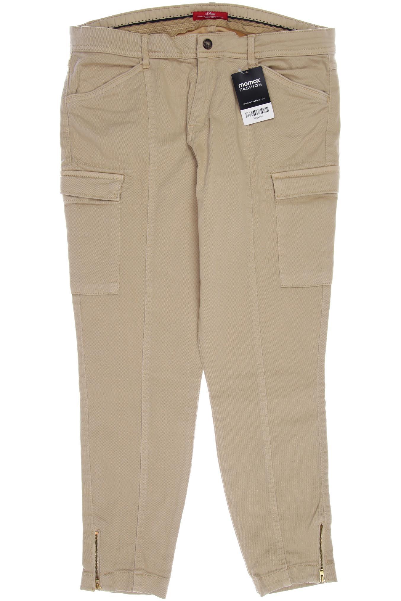 

s.Oliver Damen Jeans, beige