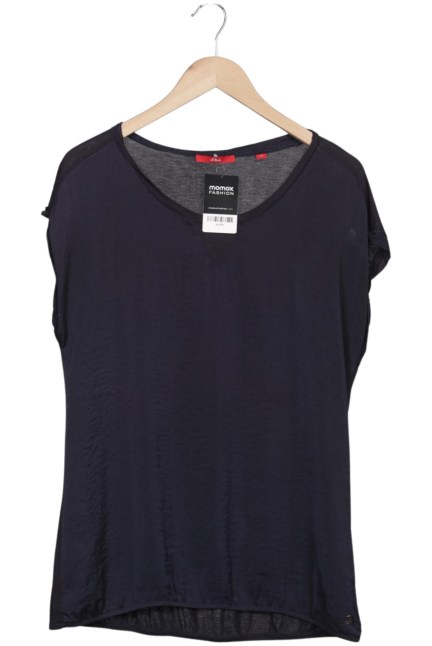 

s.Oliver Damen T-Shirt, marineblau, Gr. 42