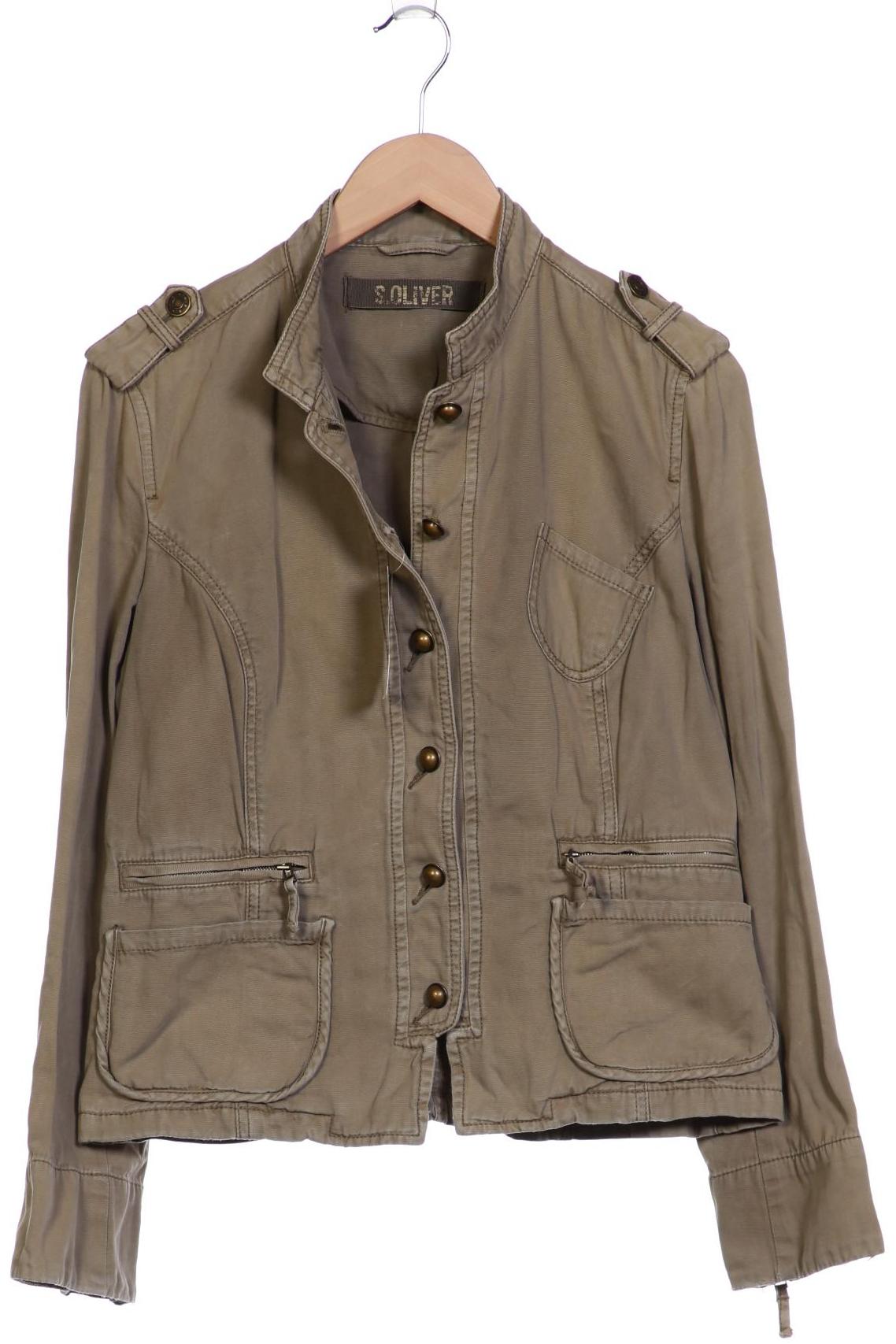 

s.Oliver Damen Jacke, beige, Gr. 42