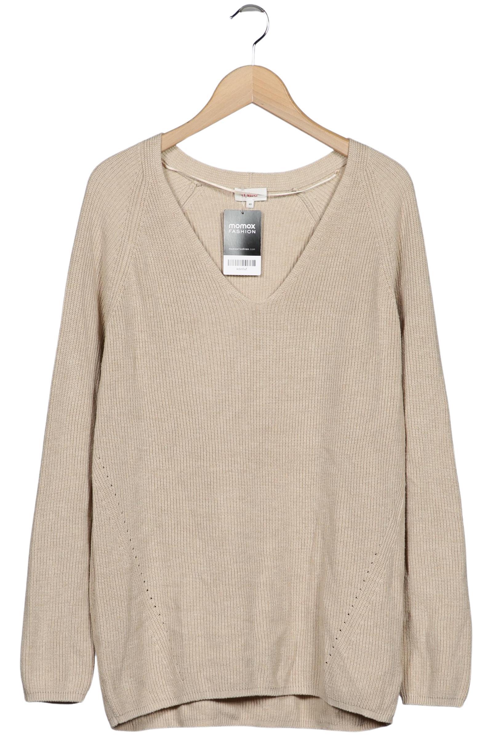 

s.Oliver Damen Pullover, beige, Gr. 46
