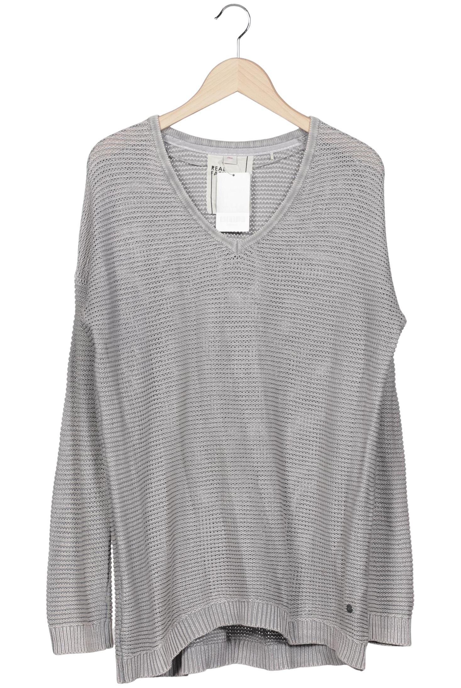 

s.Oliver Damen Pullover, grau, Gr. 44