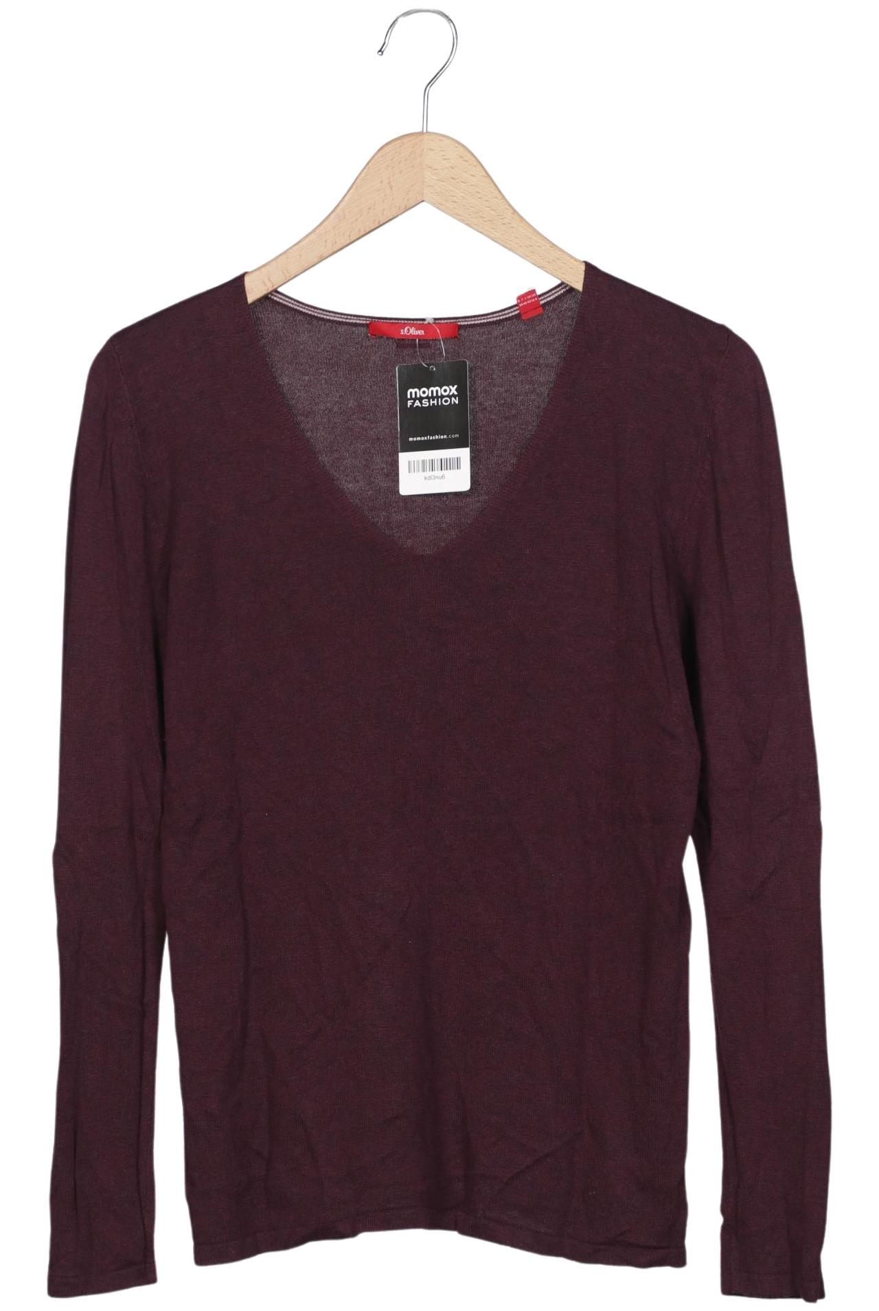 

s.Oliver Damen Pullover, bordeaux, Gr. 38