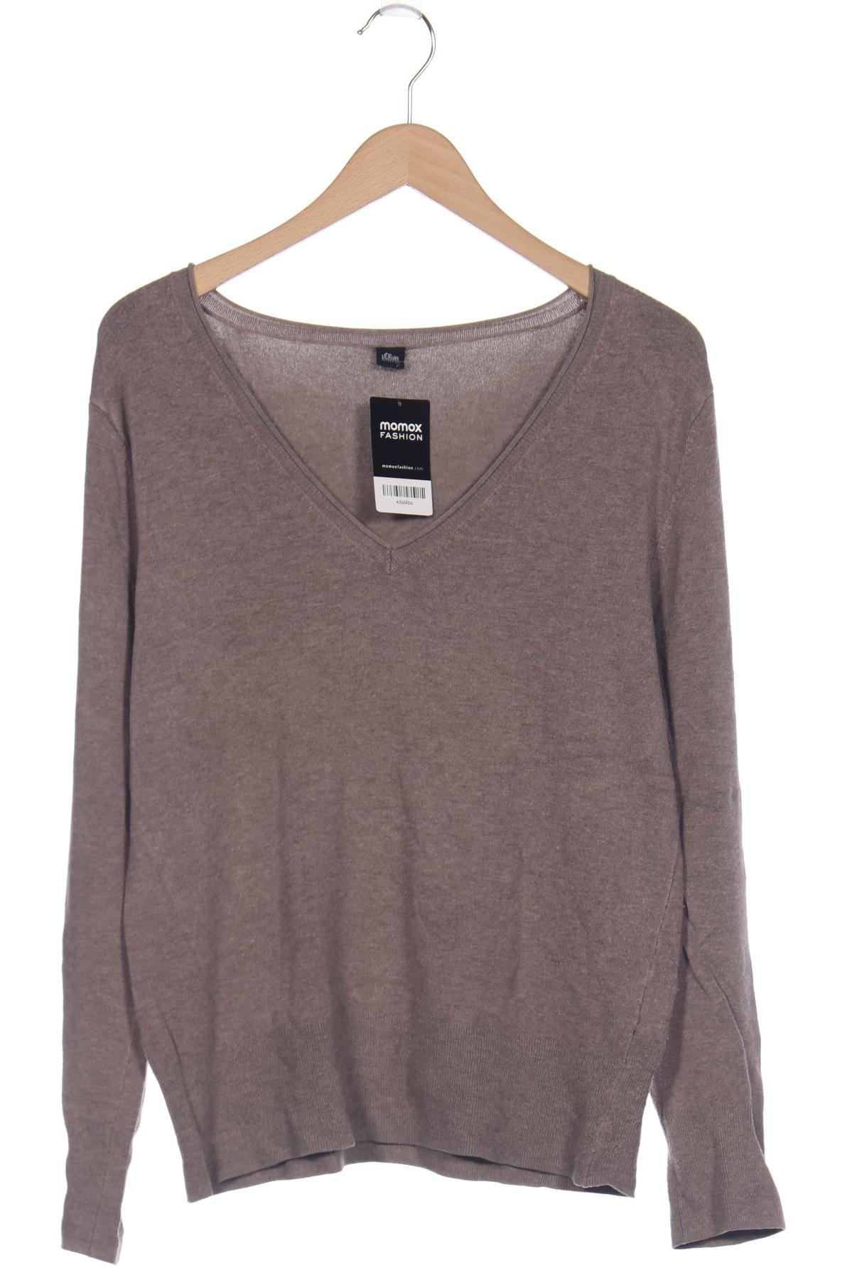 

s.Oliver Damen Pullover, braun, Gr. 46