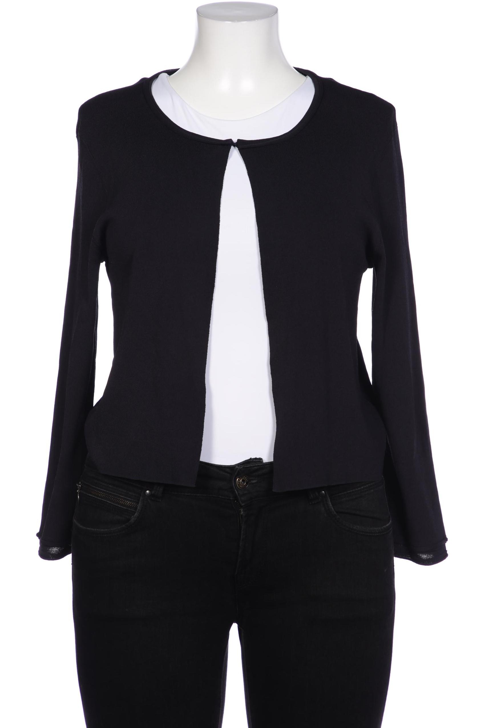 

s.Oliver Damen Strickjacke, schwarz, Gr. 42