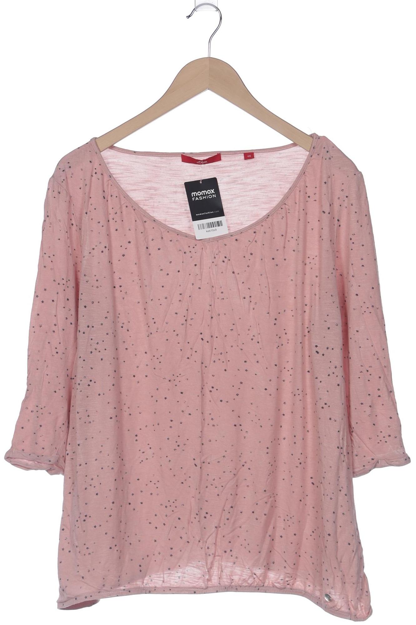 

s.Oliver Damen Langarmshirt, pink, Gr. 46