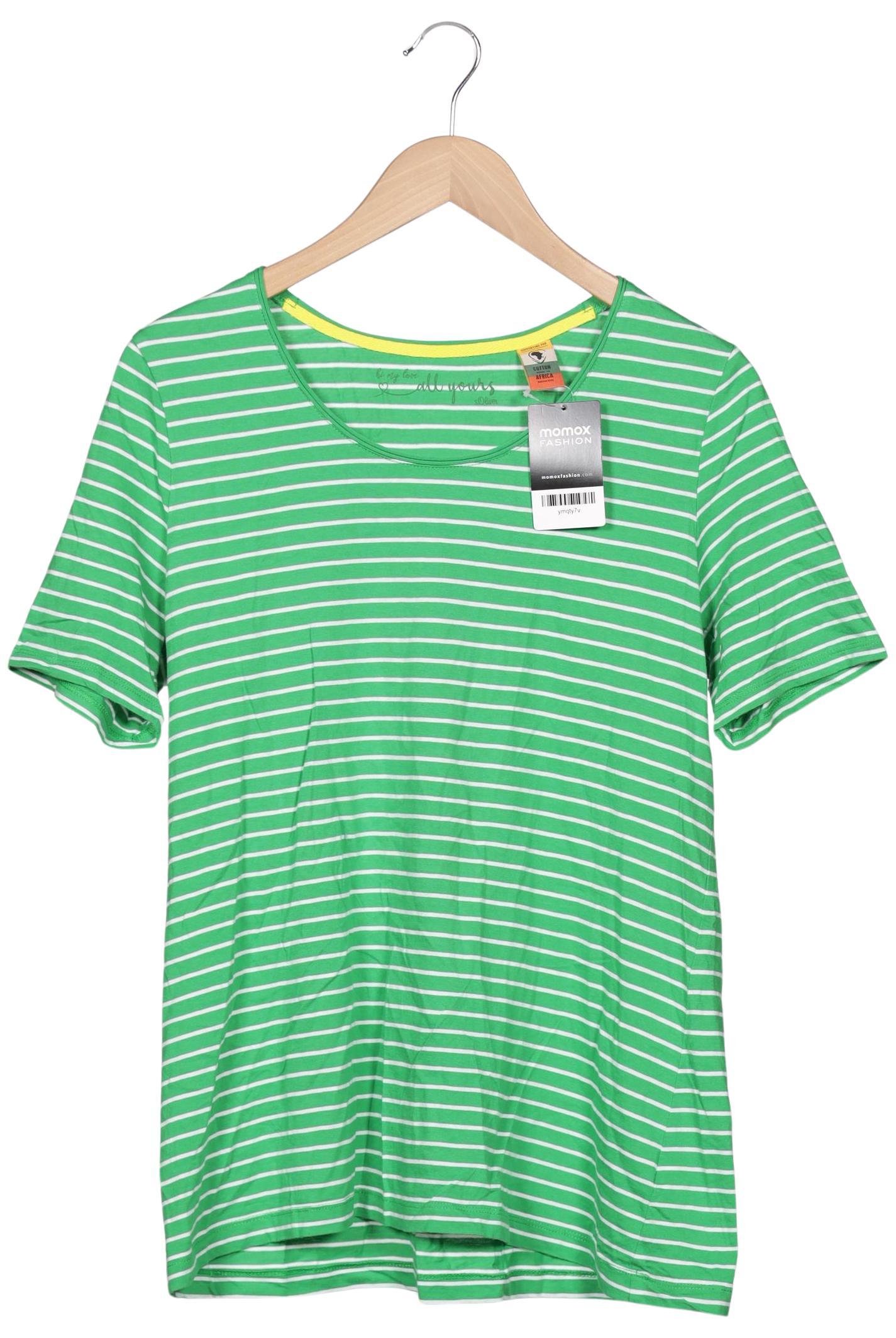 

s.Oliver Damen T-Shirt, grün, Gr. 46