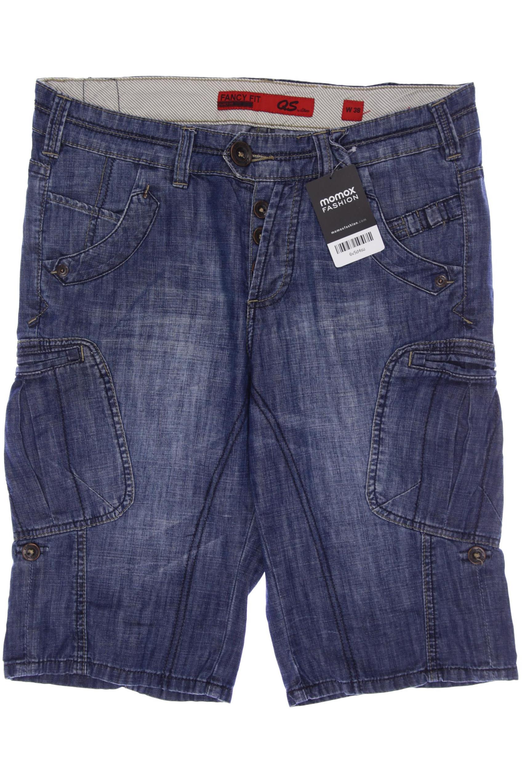 

s.Oliver Damen Shorts, blau