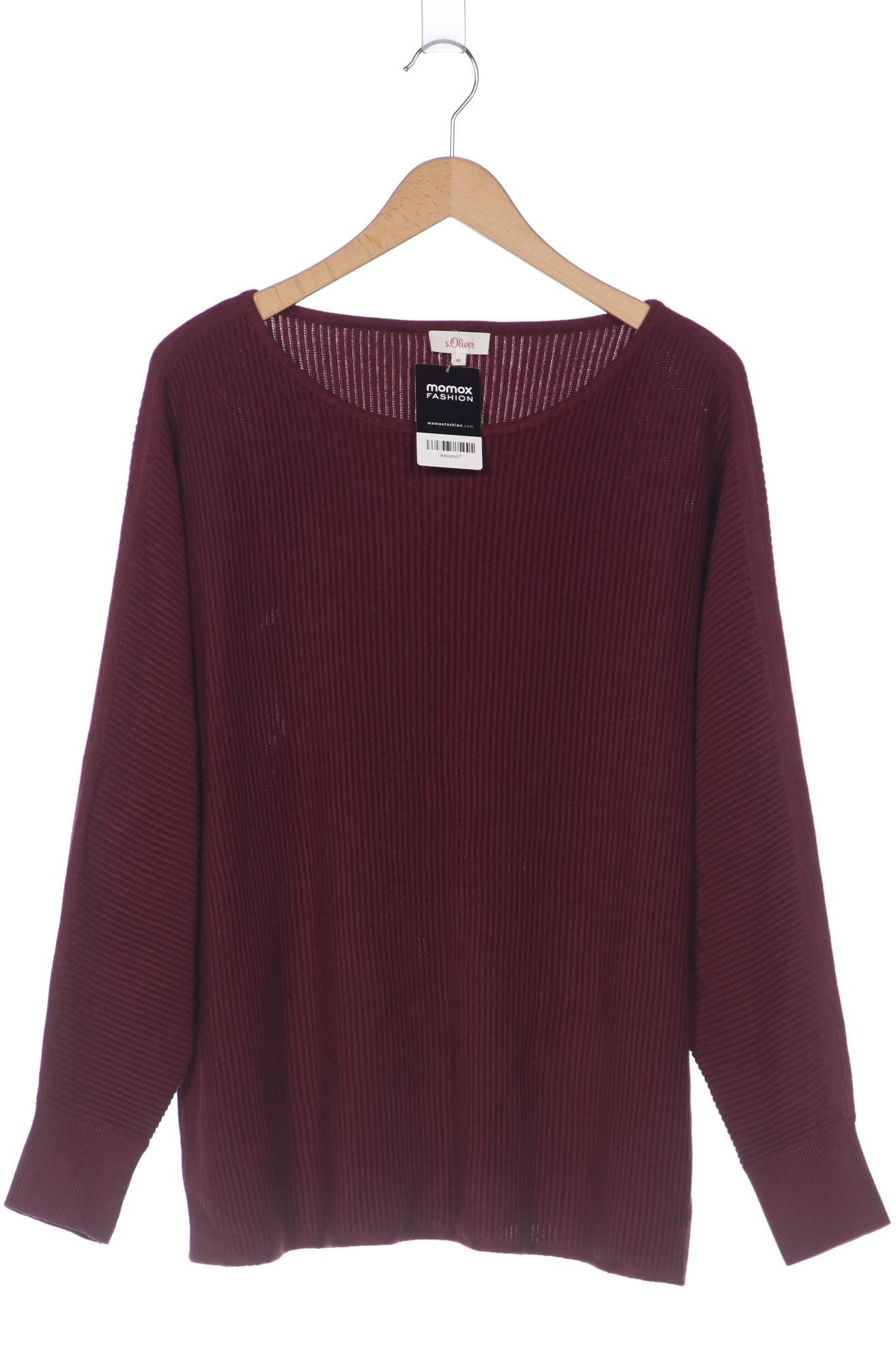 

s.Oliver Damen Pullover, bordeaux, Gr. 46