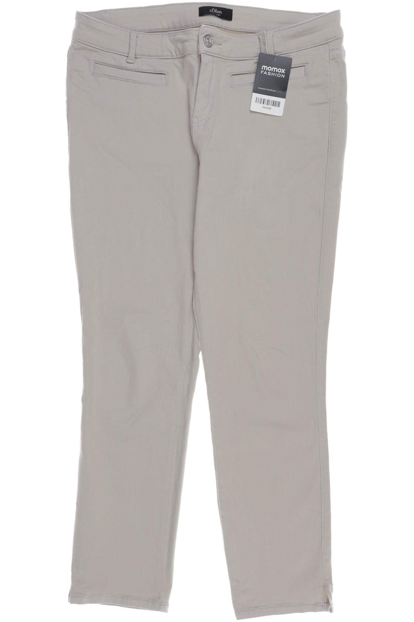 

s.Oliver Damen Jeans, beige, Gr. 40