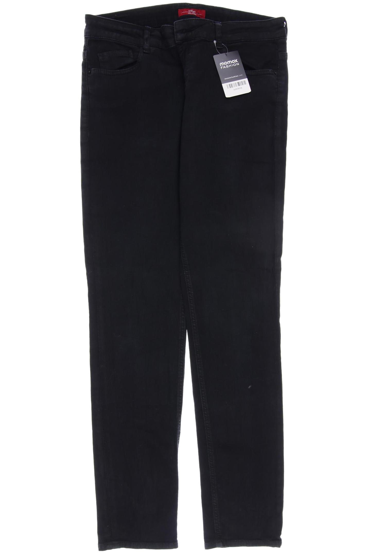 

s.Oliver Damen Jeans, schwarz, Gr. 30