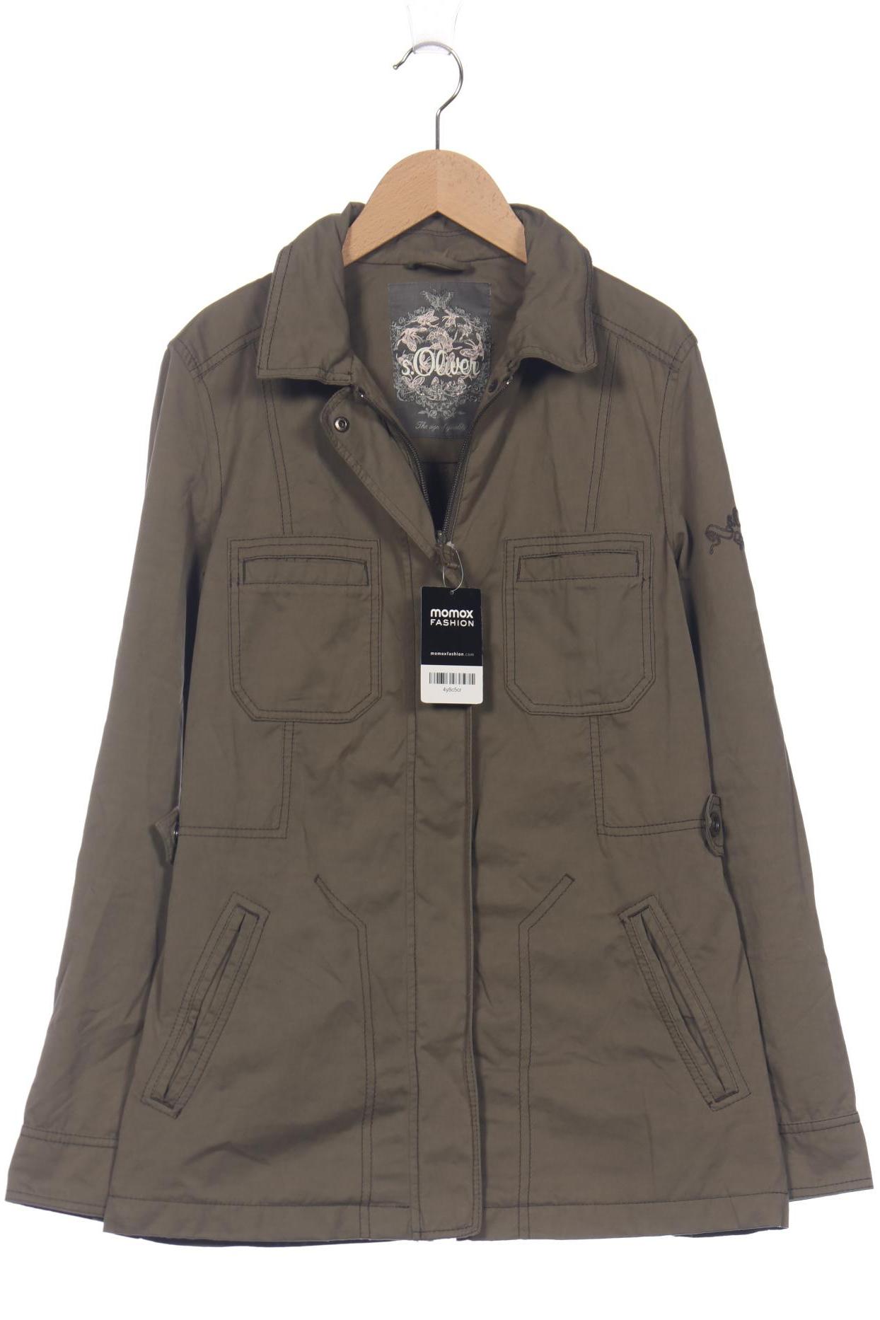 

s.Oliver Damen Jacke, grün, Gr. 40