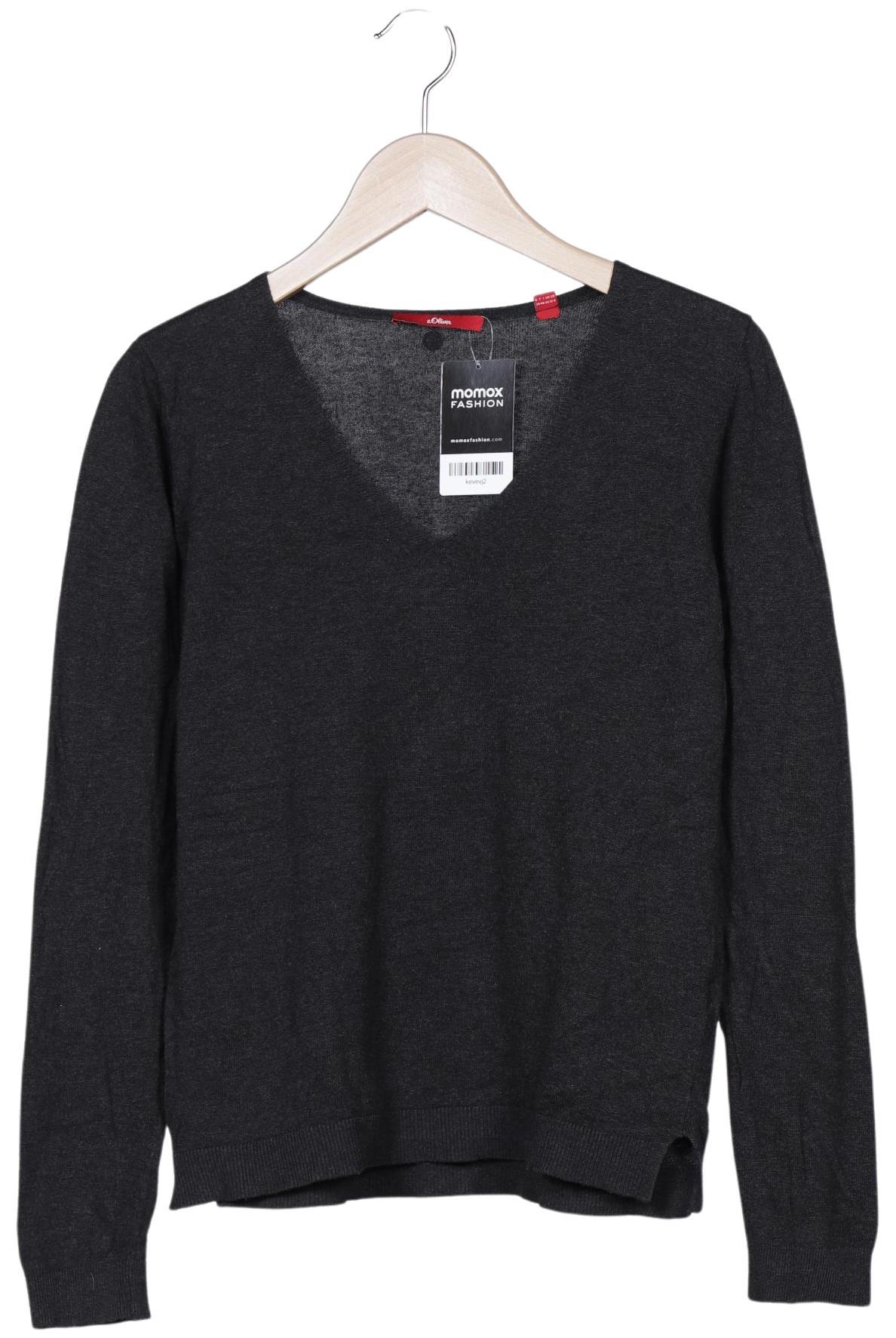 

s.Oliver Damen Pullover, grau, Gr. 38