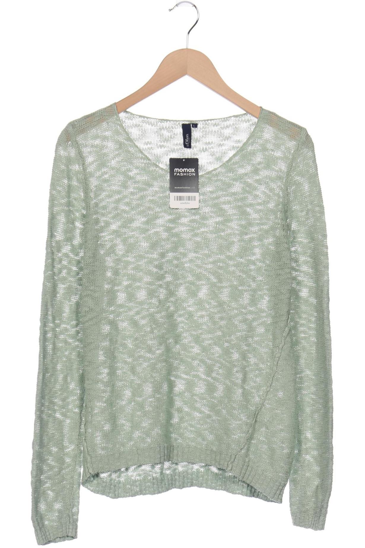 

s.Oliver Damen Pullover, grün, Gr. 42