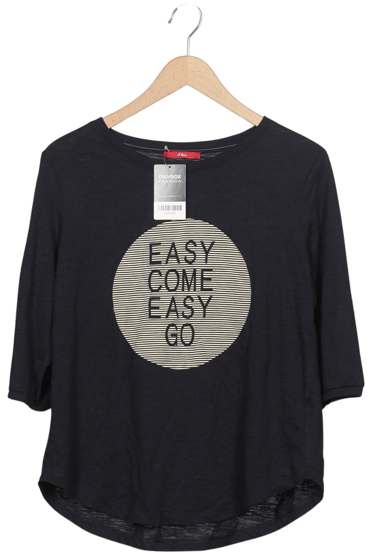 

s.Oliver Damen Langarmshirt, mehrfarbig, Gr. 44