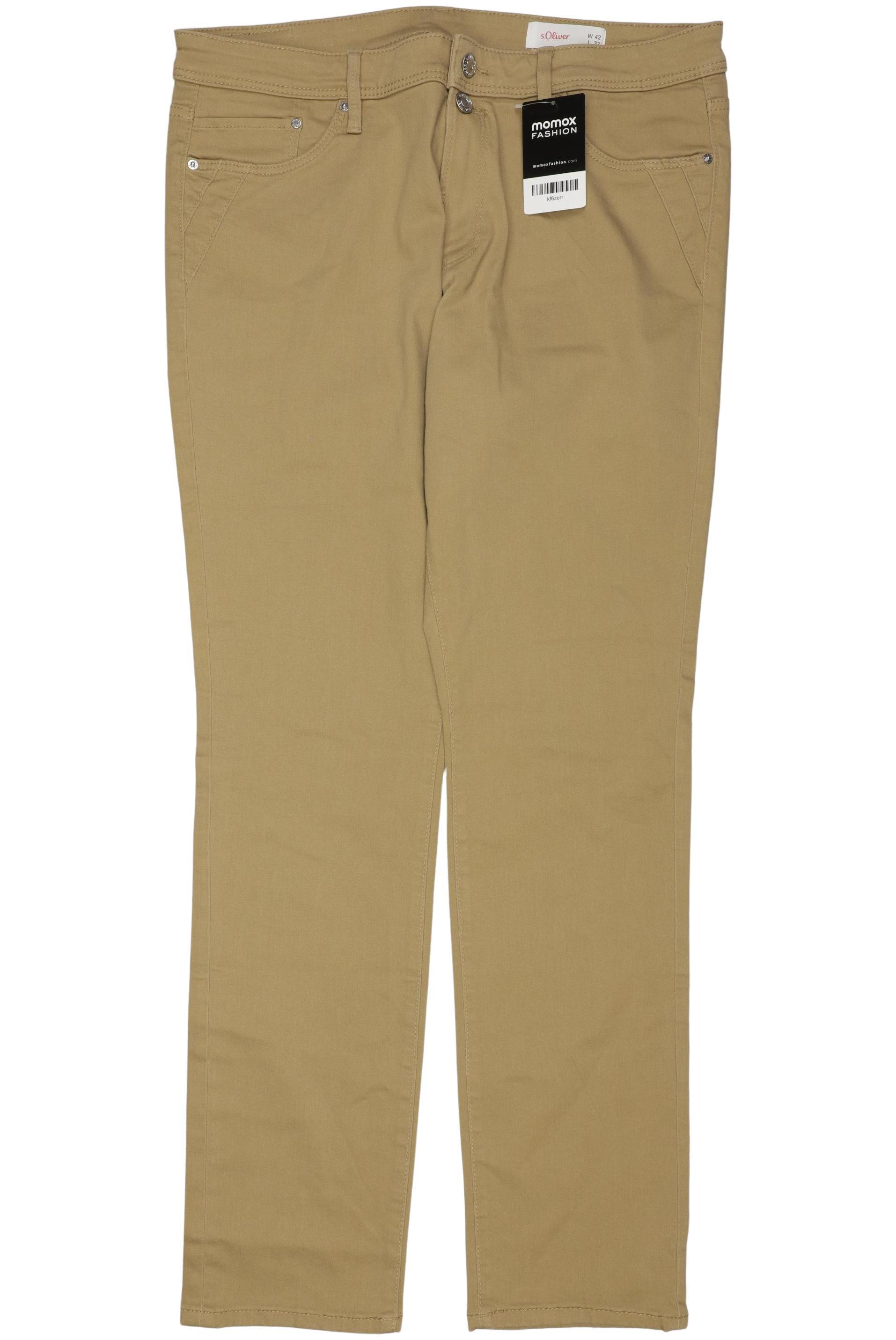 

s.Oliver Damen Jeans, beige, Gr. 42