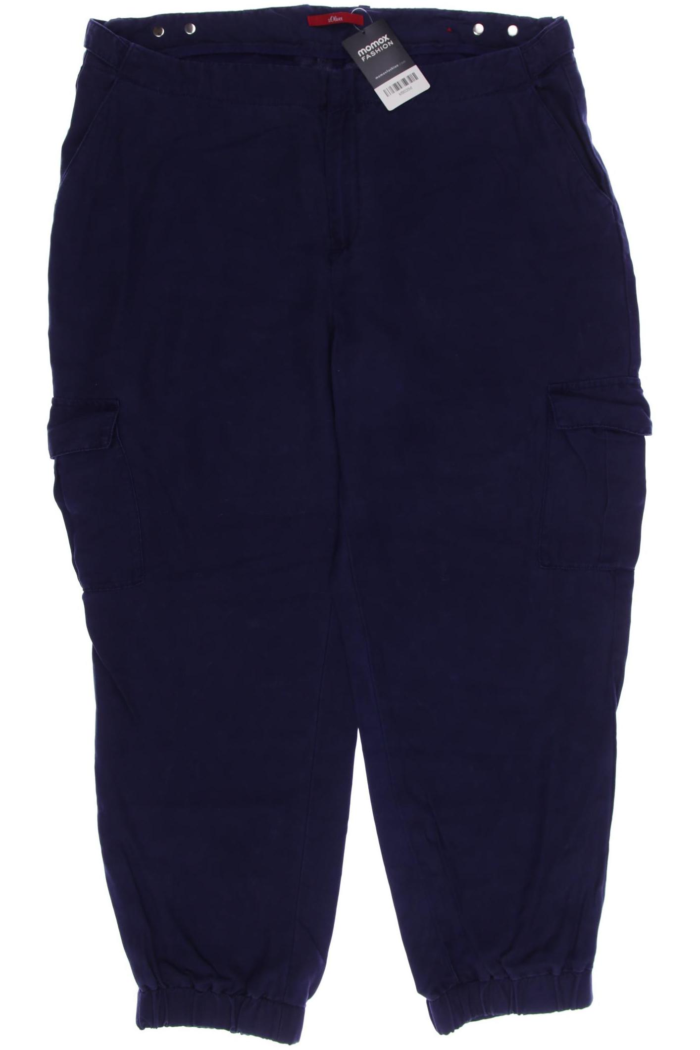 

s.Oliver Damen Stoffhose, marineblau