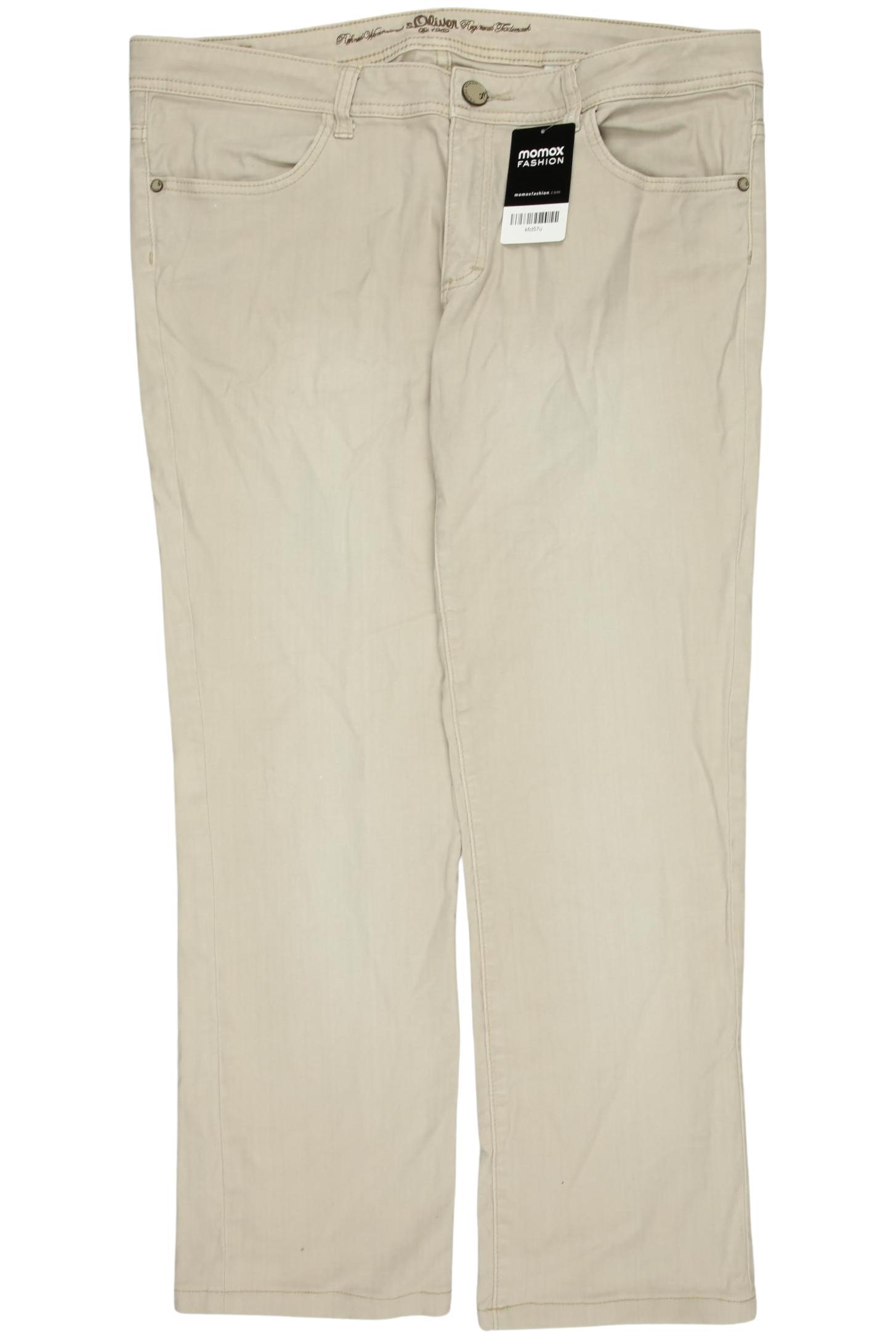 

s.Oliver Damen Jeans, cremeweiß, Gr. 44