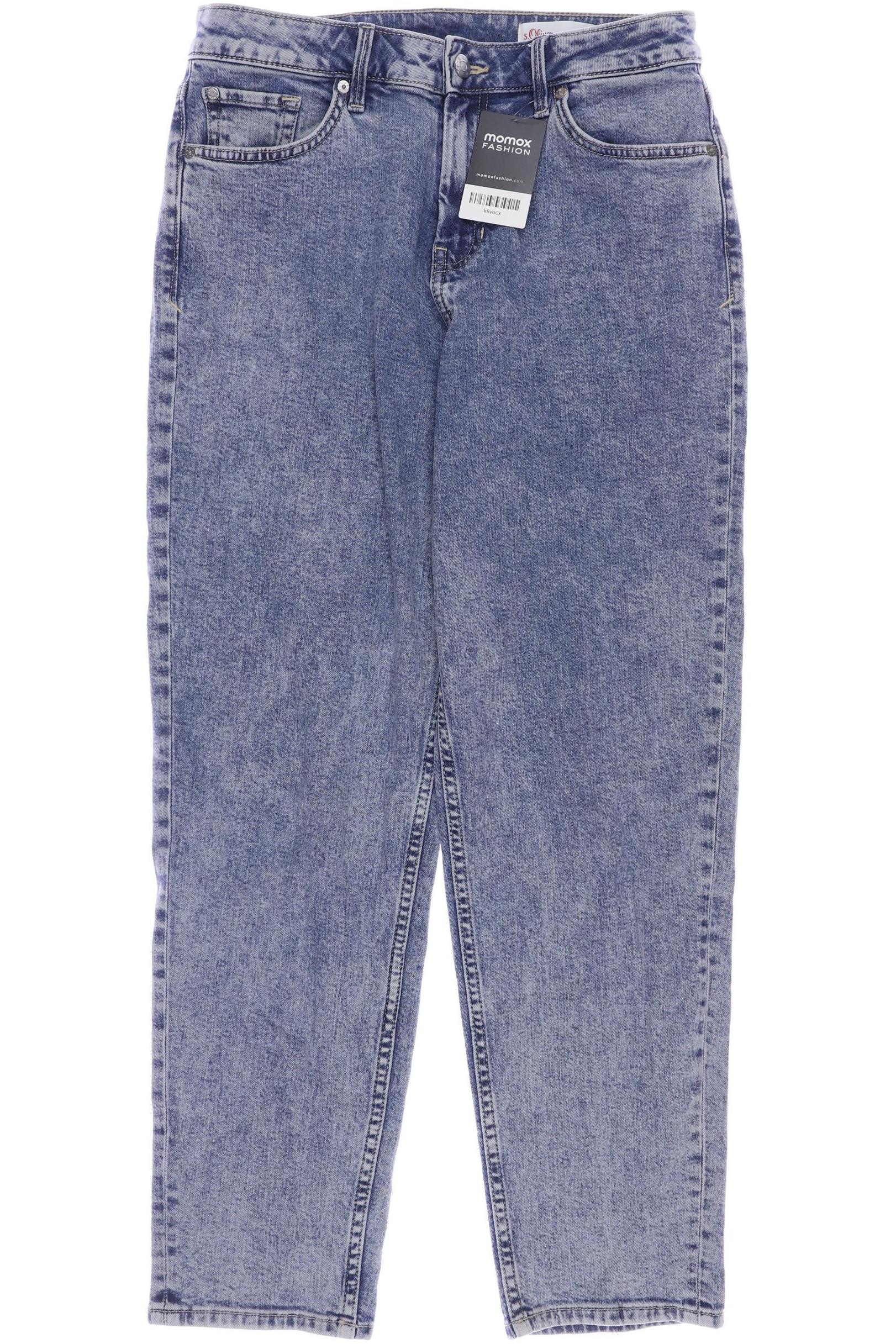 

s.Oliver Damen Jeans, blau