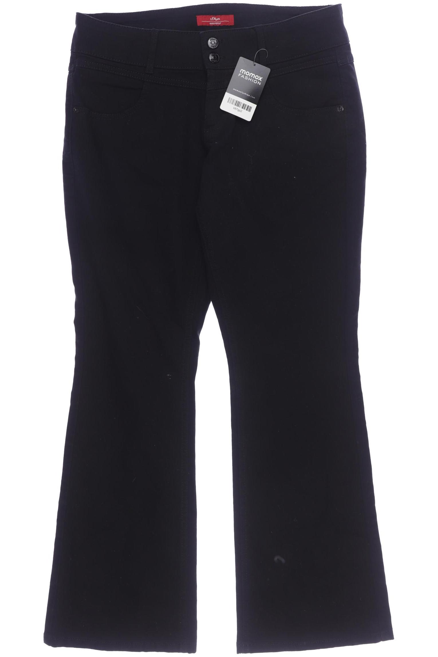 

s.Oliver Damen Jeans, schwarz, Gr. 40