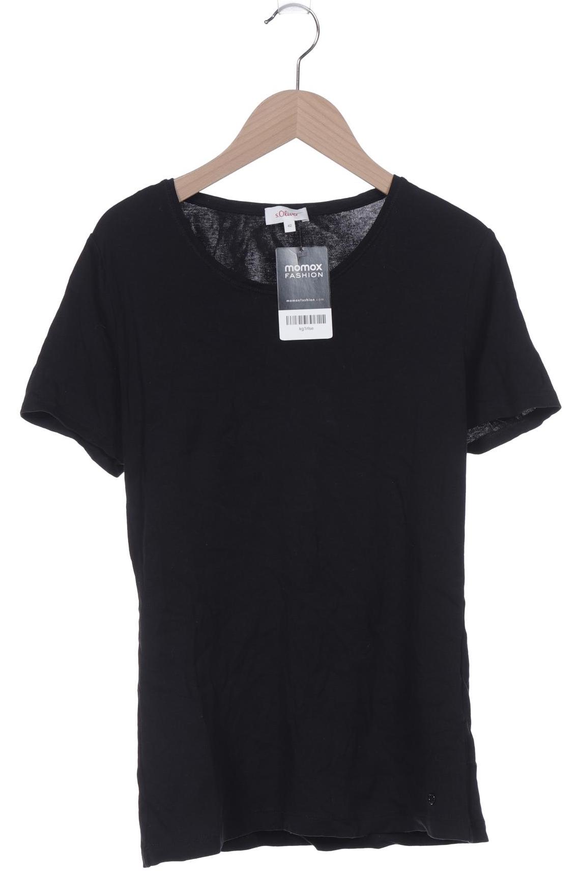 

s.Oliver Damen T-Shirt, schwarz, Gr. 42