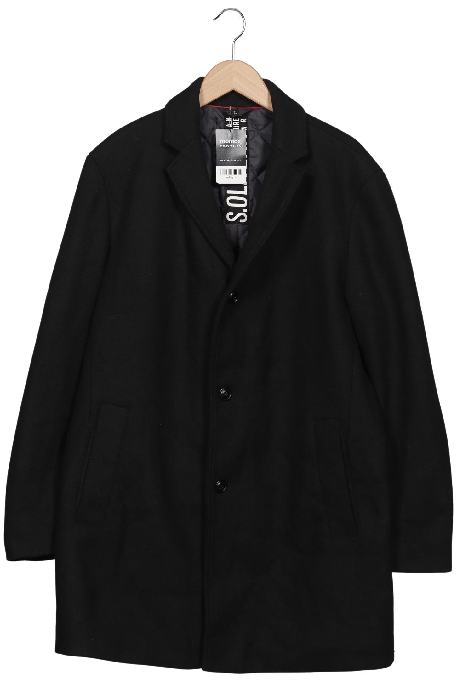 

s.Oliver Damen Mantel, schwarz, Gr. 44