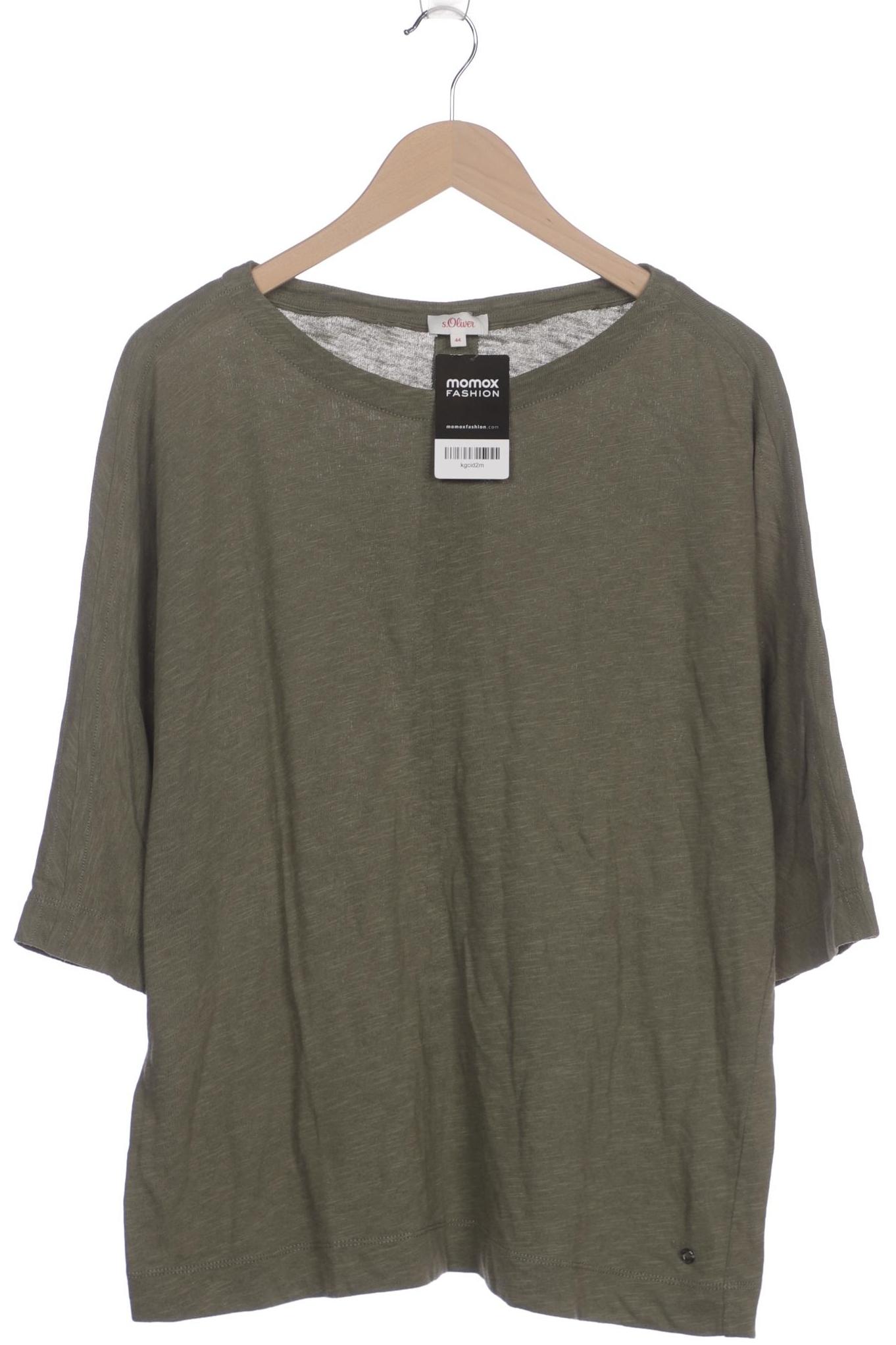 

s.Oliver Damen T-Shirt, grün, Gr. 44