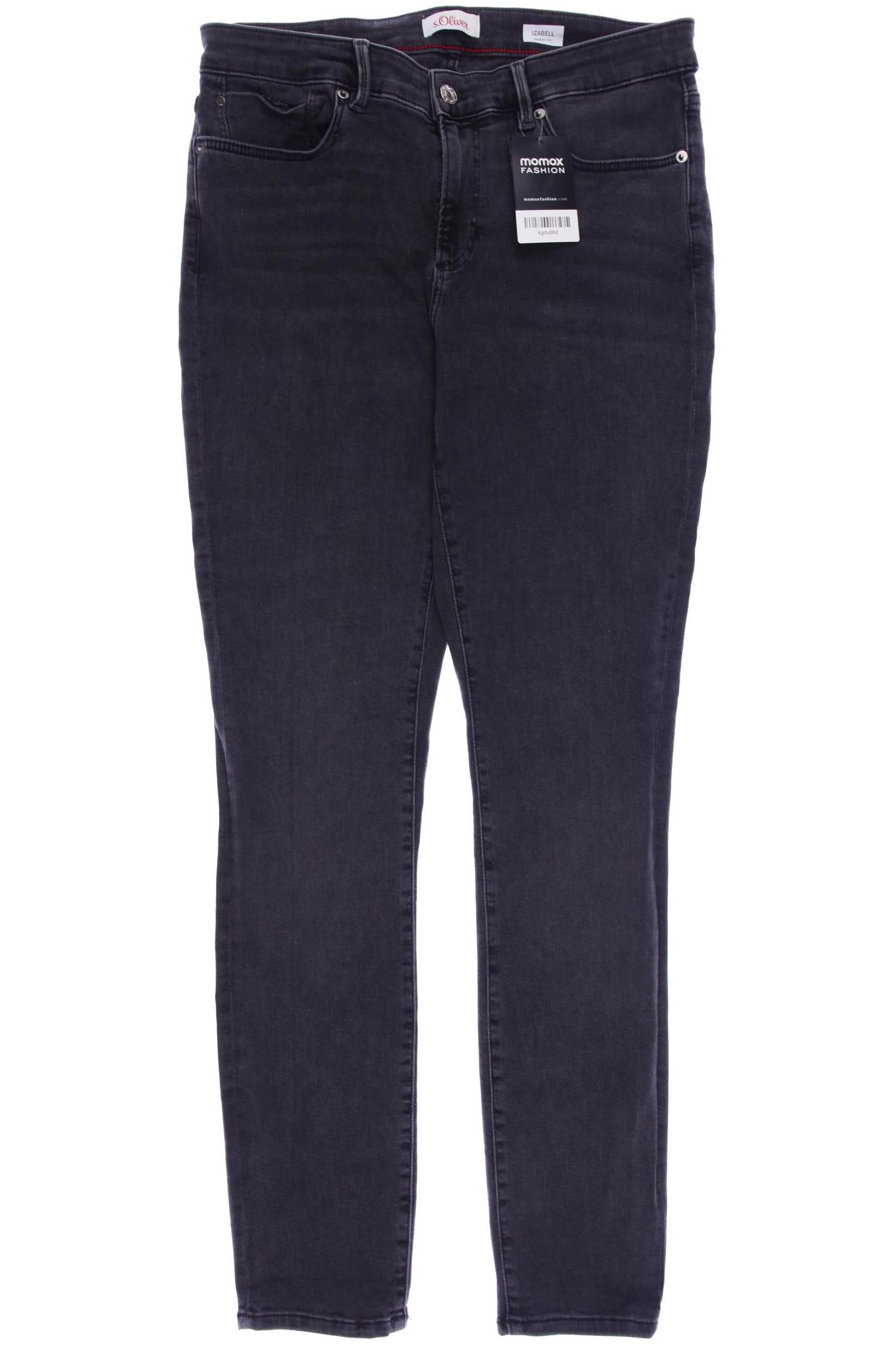 

s.Oliver Damen Jeans, grau