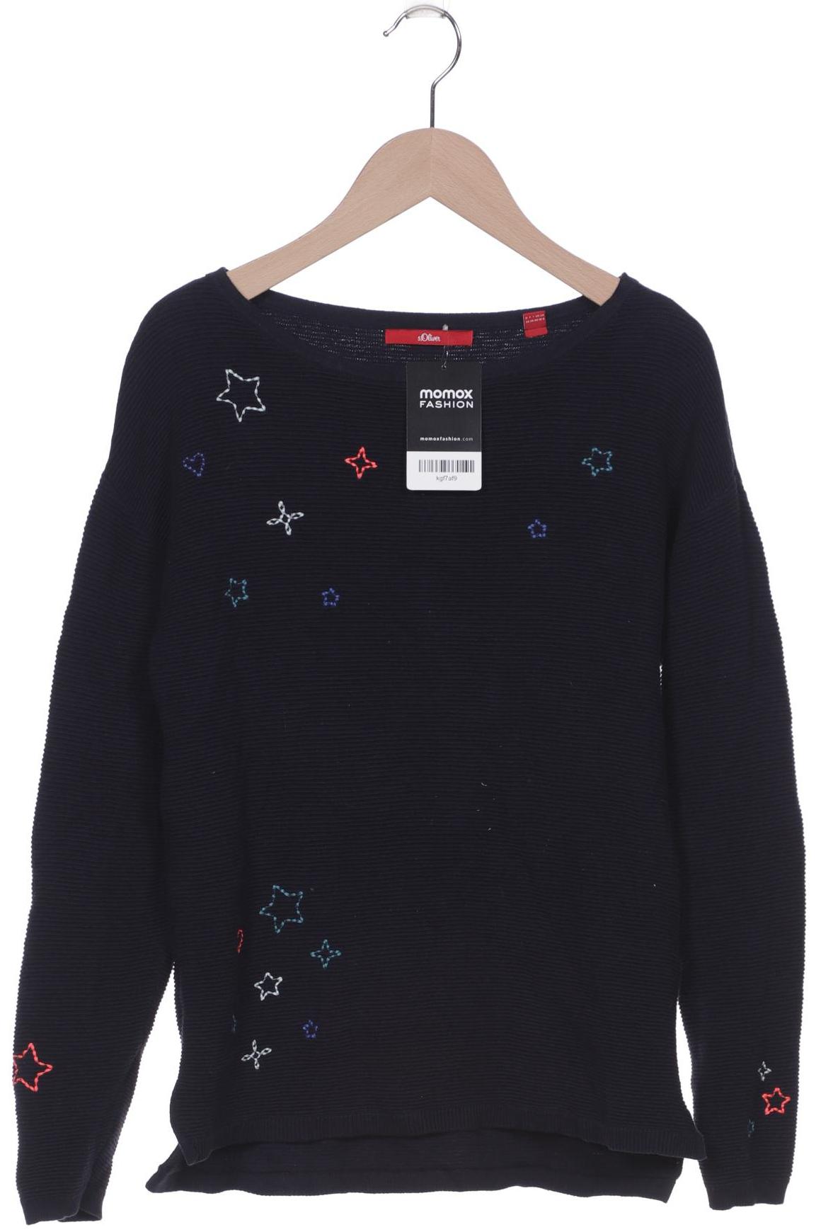 

s.Oliver Damen Pullover, marineblau