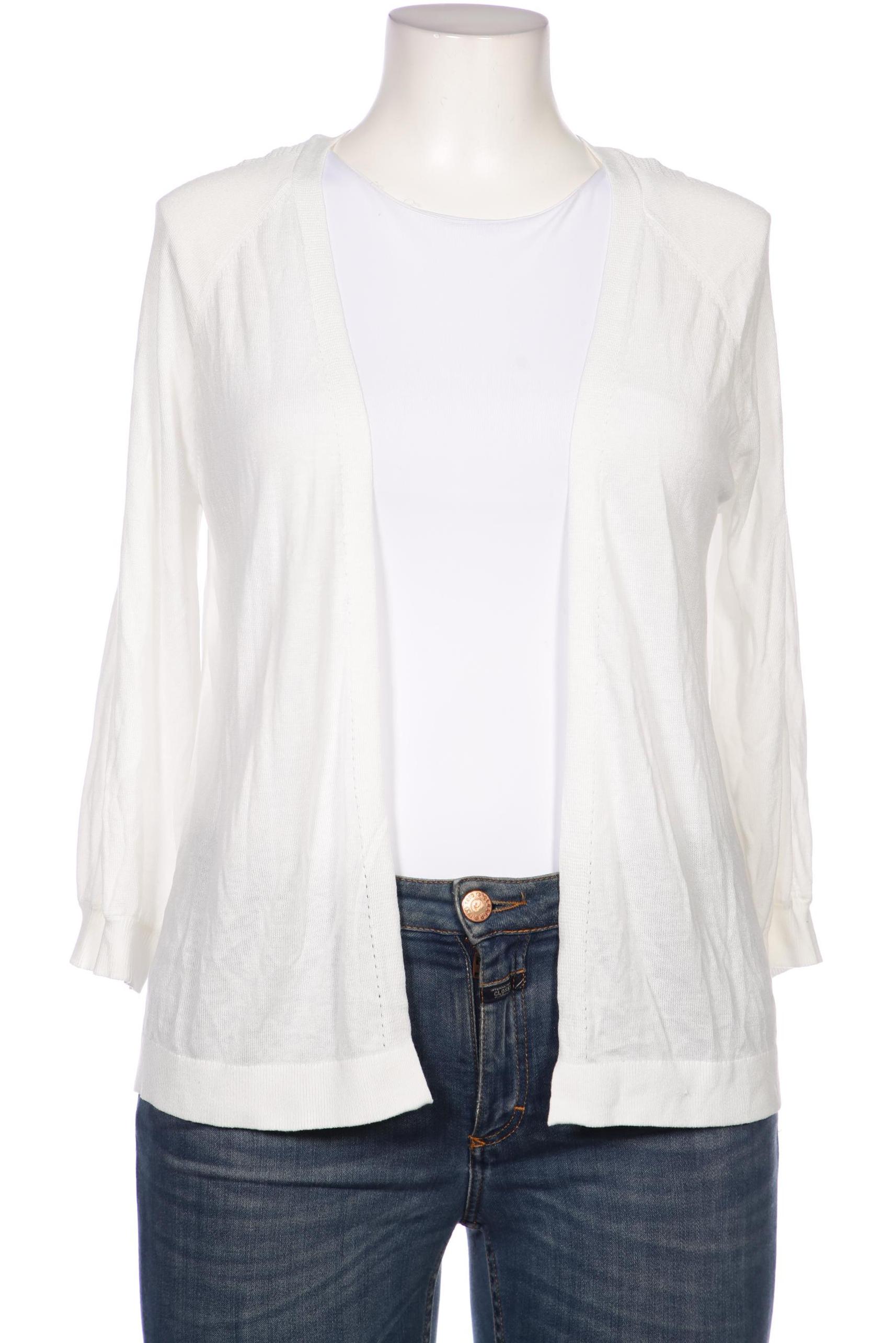 

s.Oliver Damen Strickjacke, weiß, Gr. 42