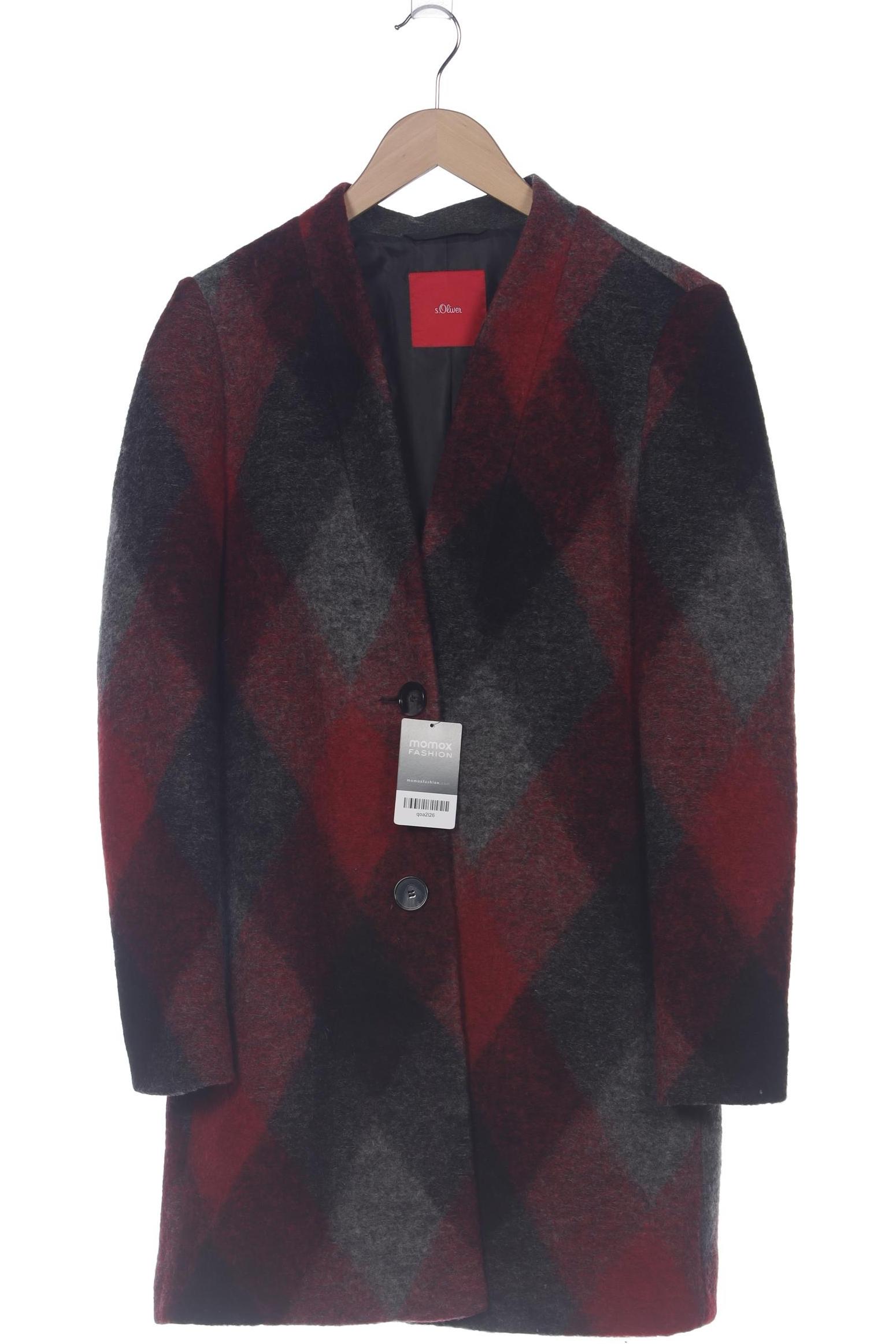 

s.Oliver Damen Mantel, bordeaux, Gr. 38