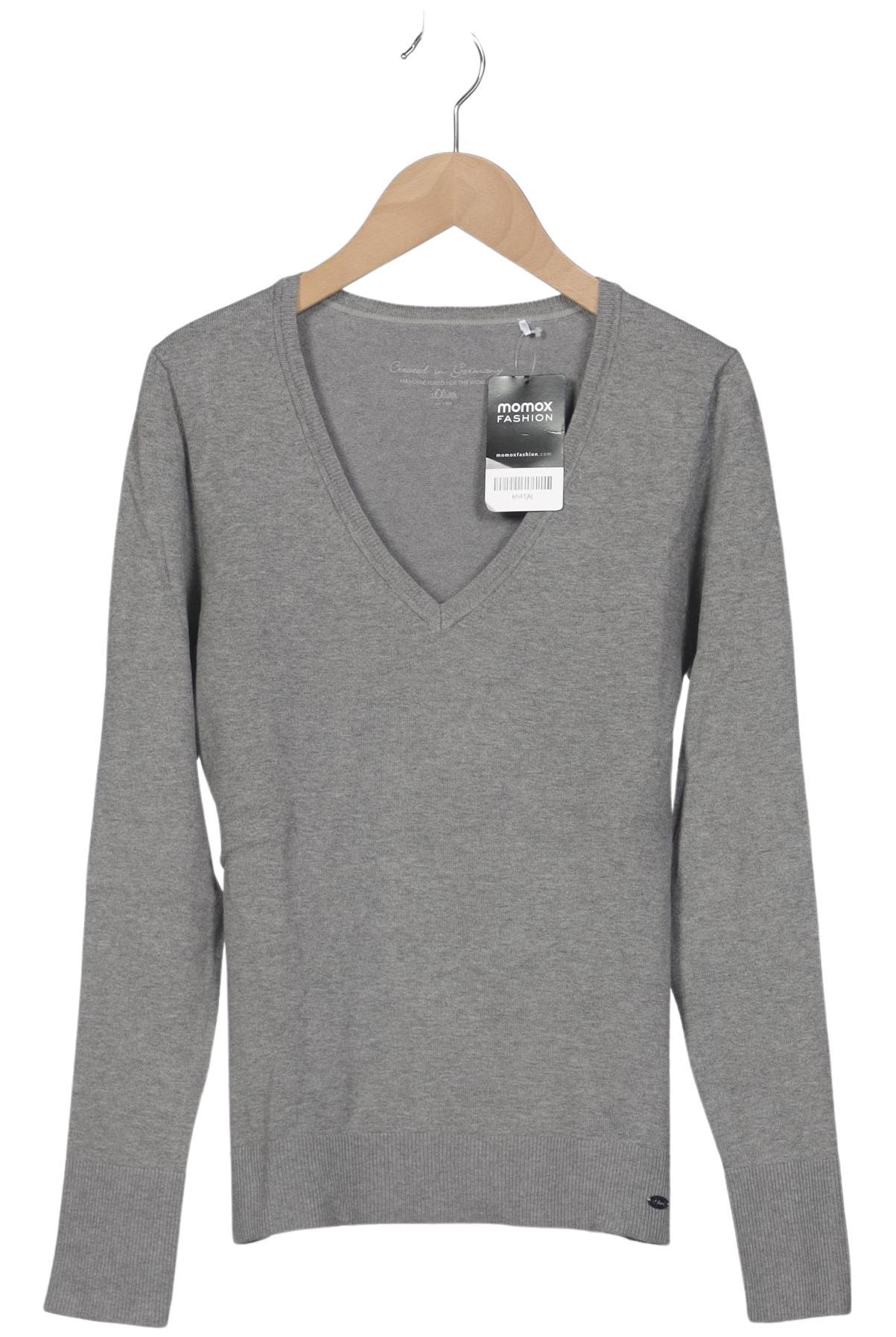

s.Oliver Damen Pullover, grau, Gr. 36