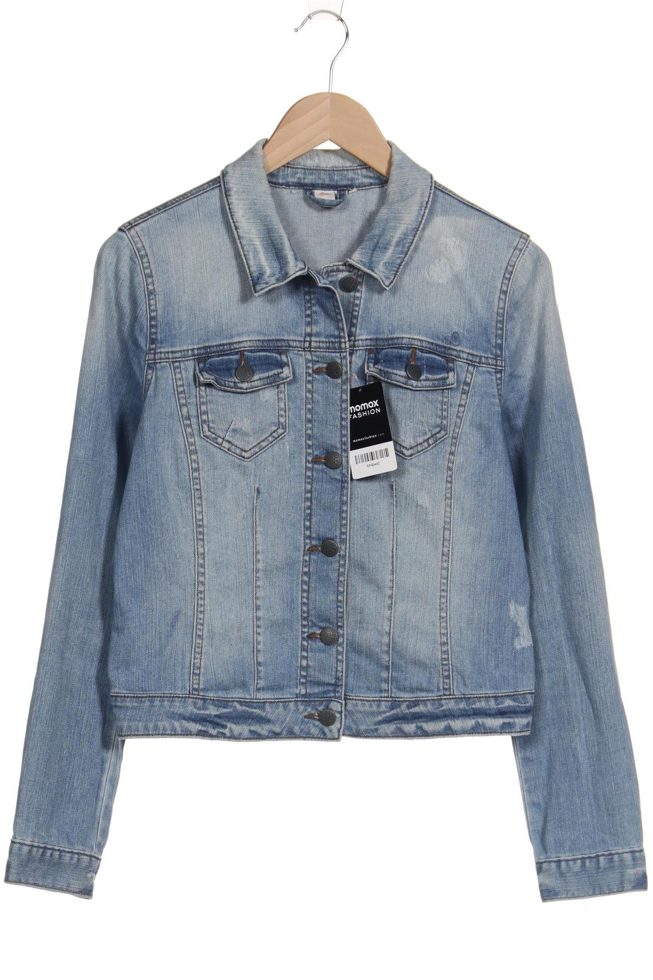 

s.Oliver Damen Jacke, blau, Gr. 38