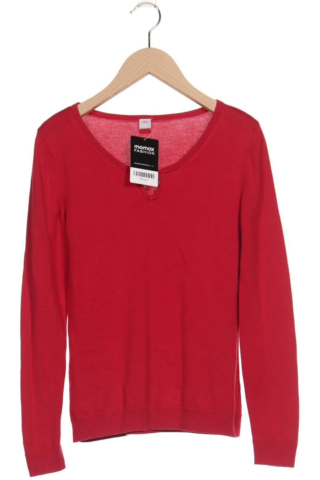 

s.Oliver Damen Pullover, rot, Gr. 34
