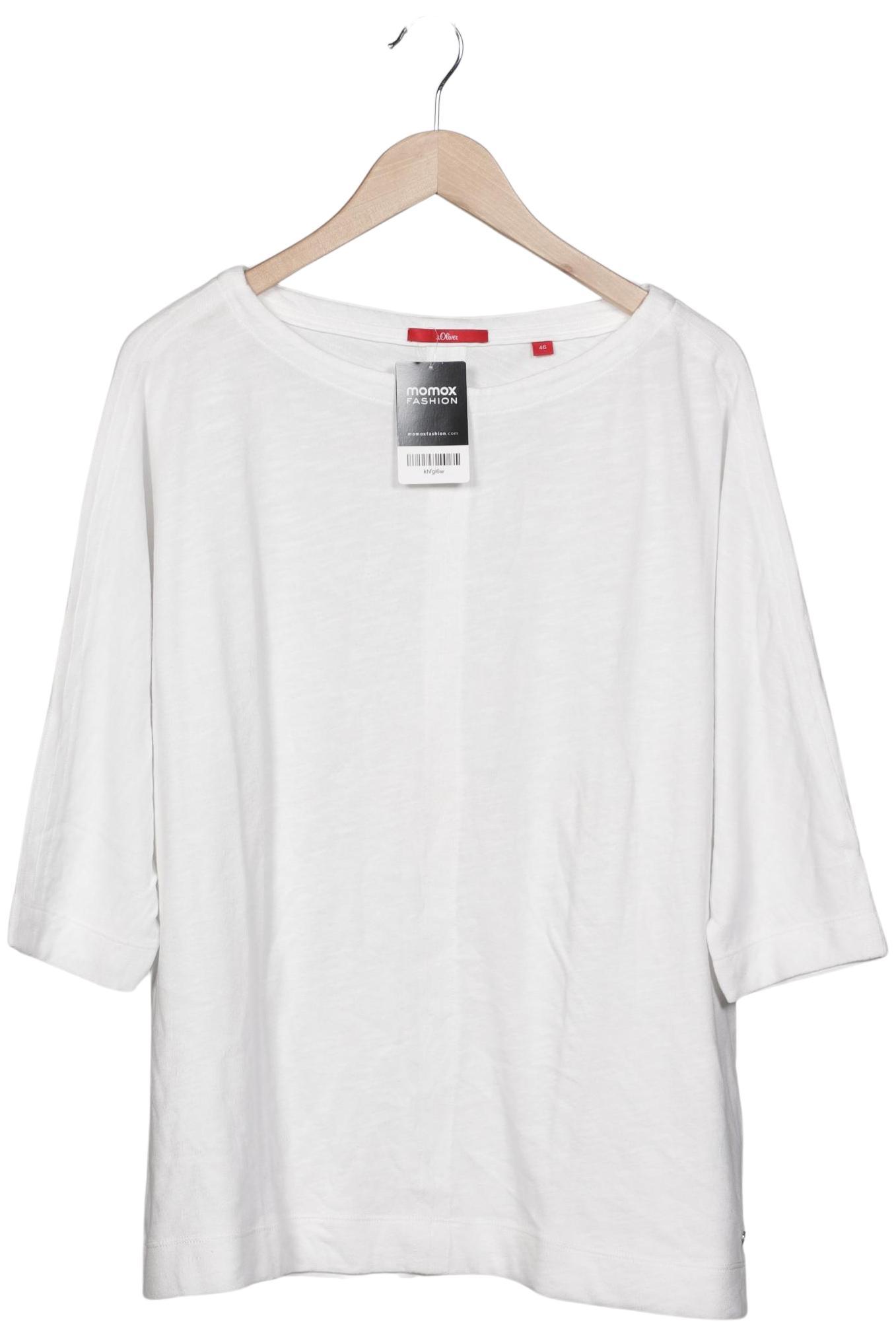 

s.Oliver Damen Pullover, weiß, Gr. 46