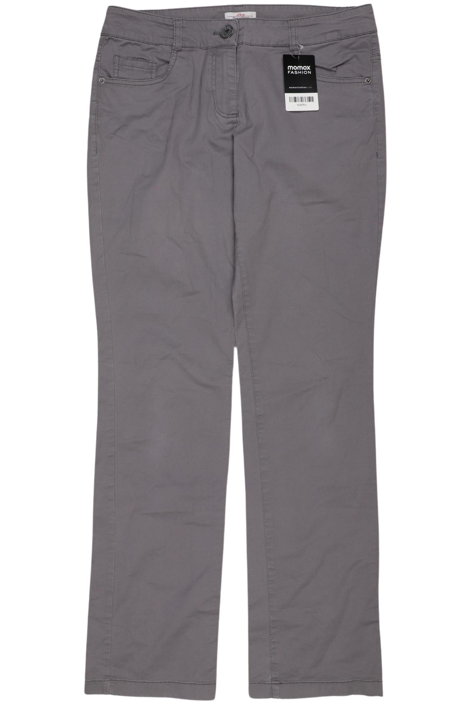 

s.Oliver Damen Stoffhose, grau, Gr. 38