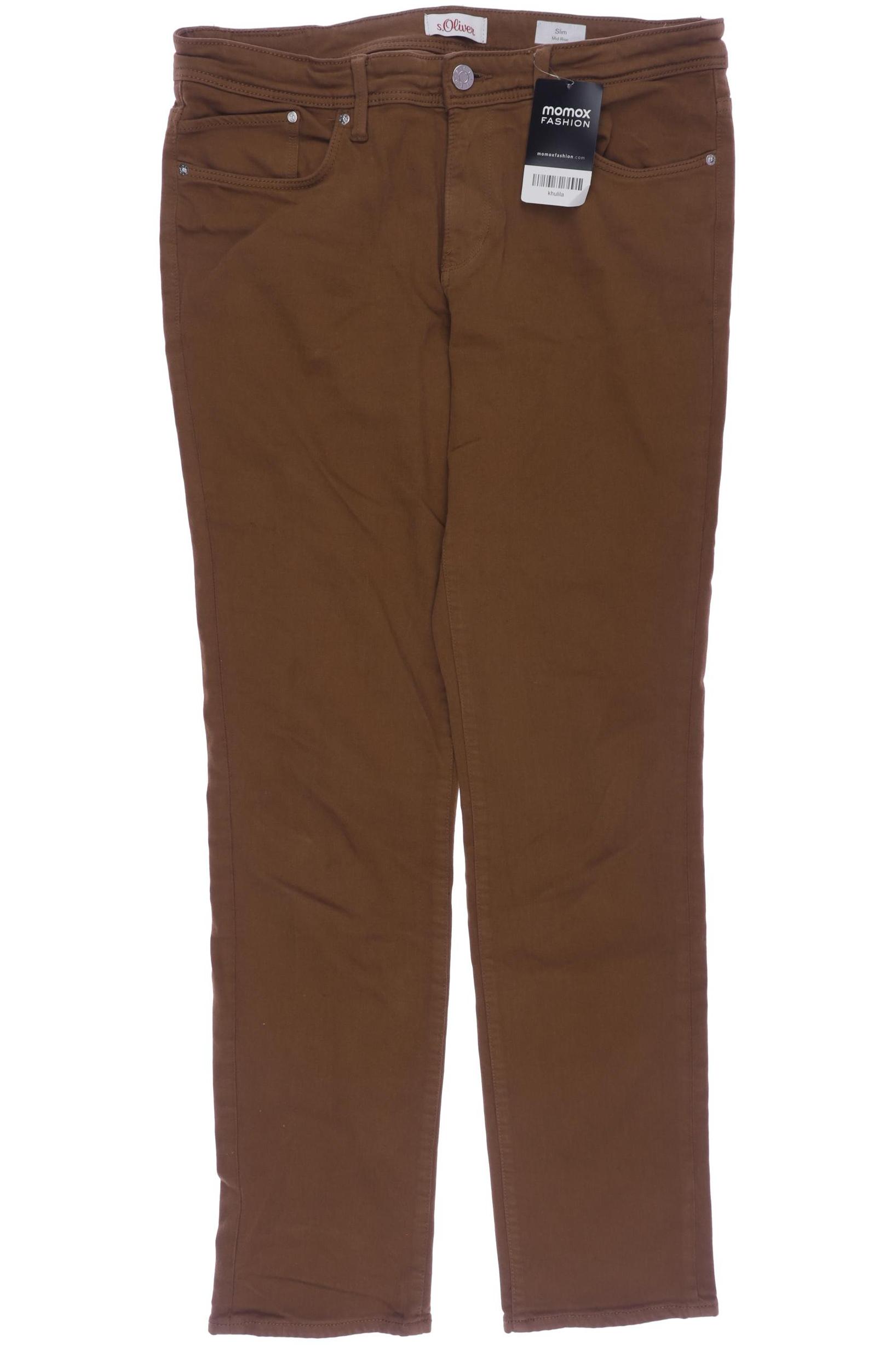 

s.Oliver Damen Jeans, braun, Gr. 40