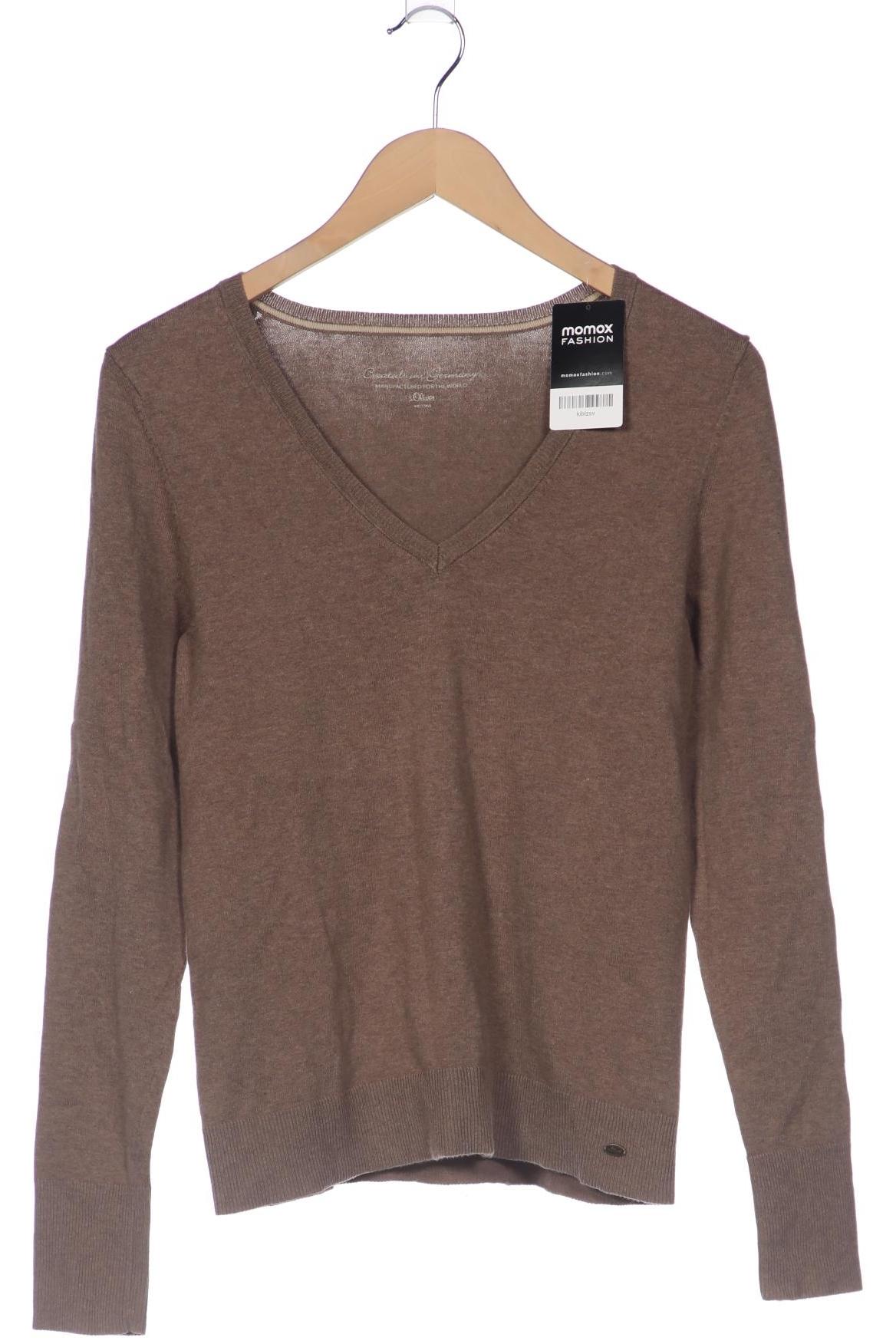 

s.Oliver Damen Pullover, braun, Gr. 36