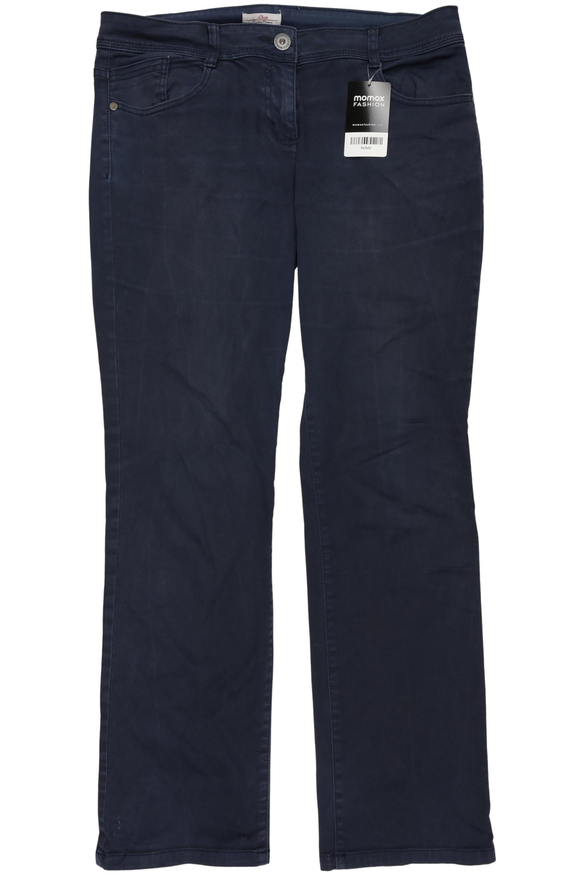 

s.Oliver Damen Stoffhose, marineblau, Gr. 40