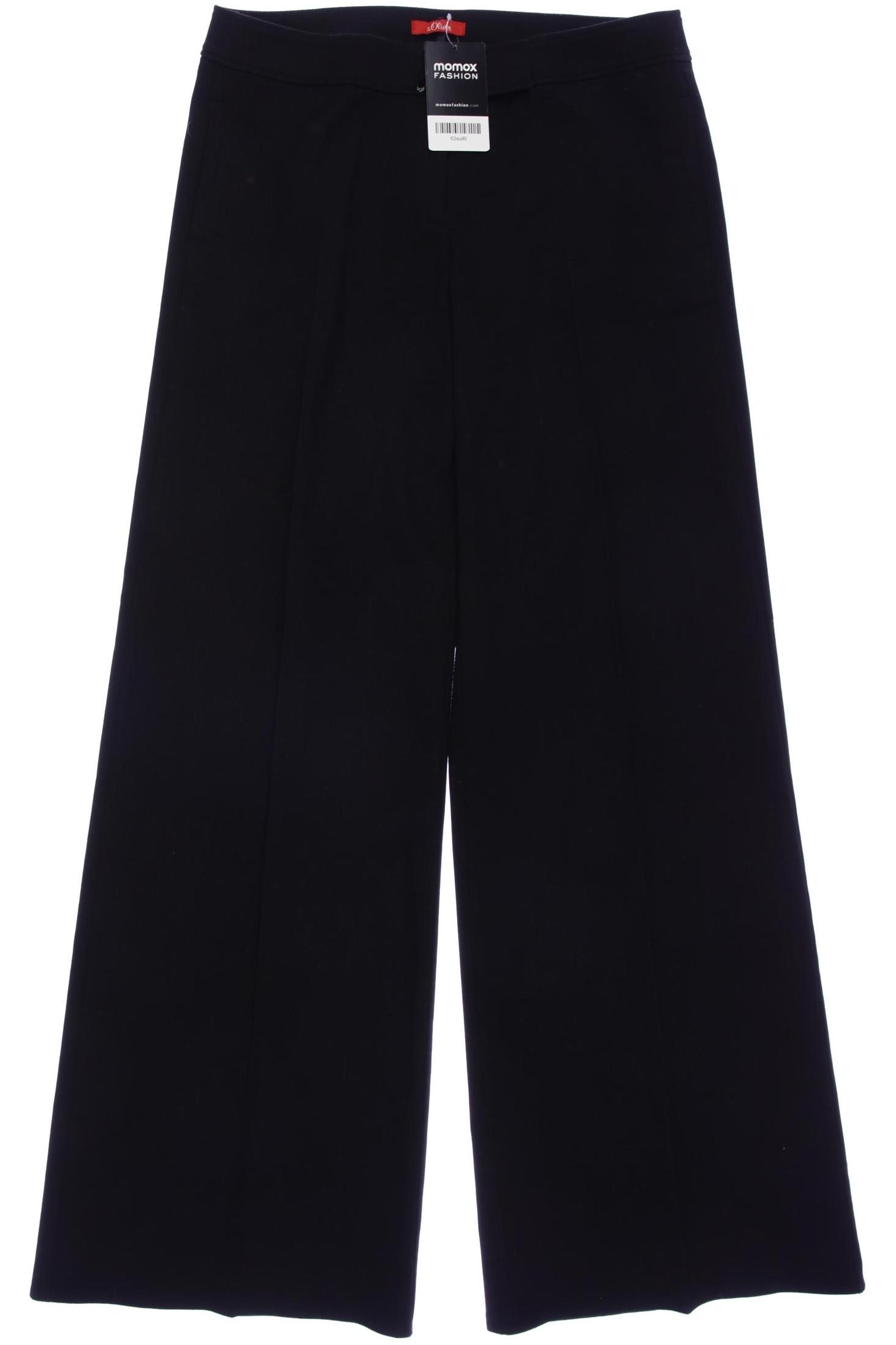 

s.Oliver Damen Stoffhose, schwarz, Gr. 36