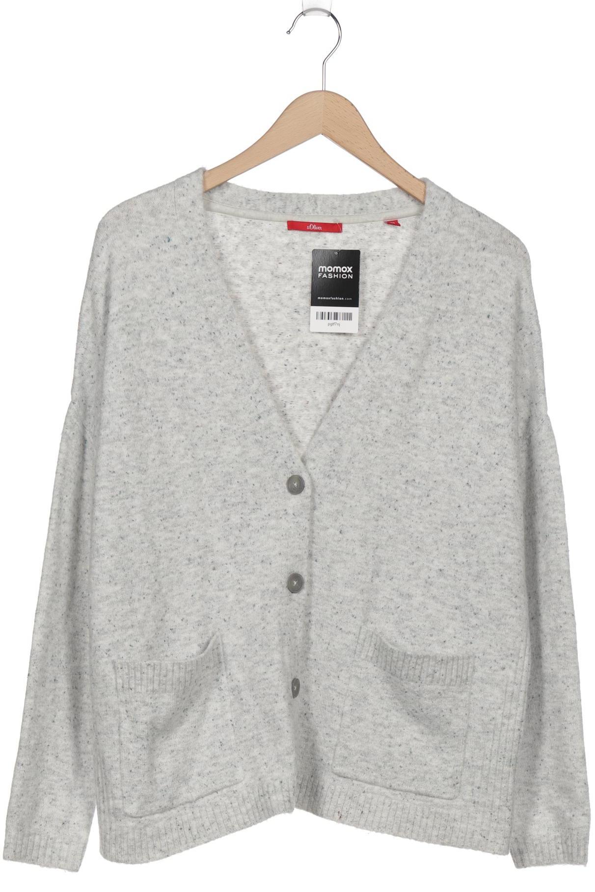 

s.Oliver Damen Strickjacke, grau