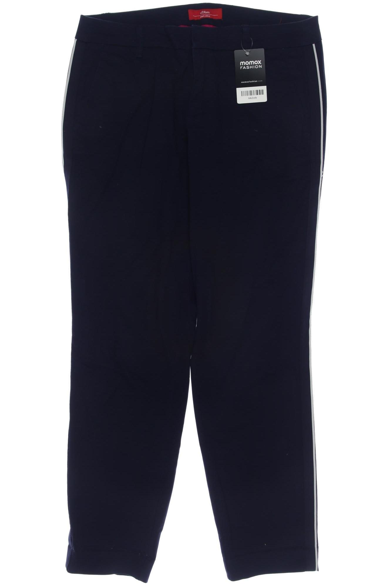 

s.Oliver Damen Stoffhose, marineblau, Gr. 36
