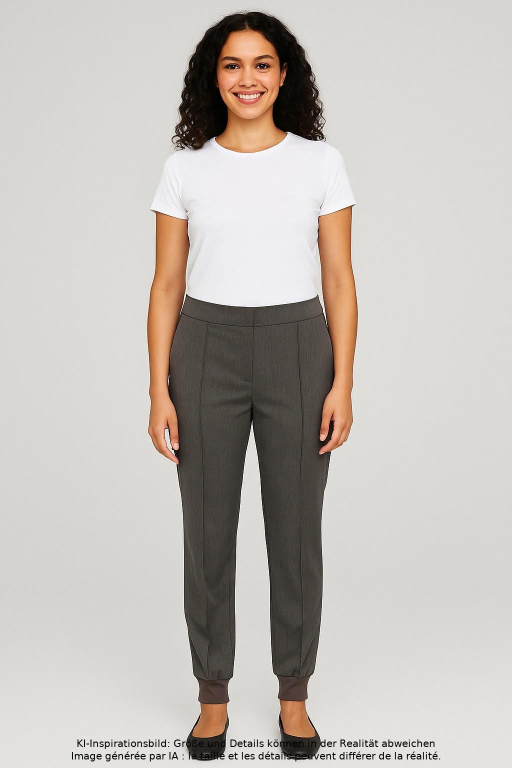 

s.Oliver Damen Stoffhose, grau, Gr. 40